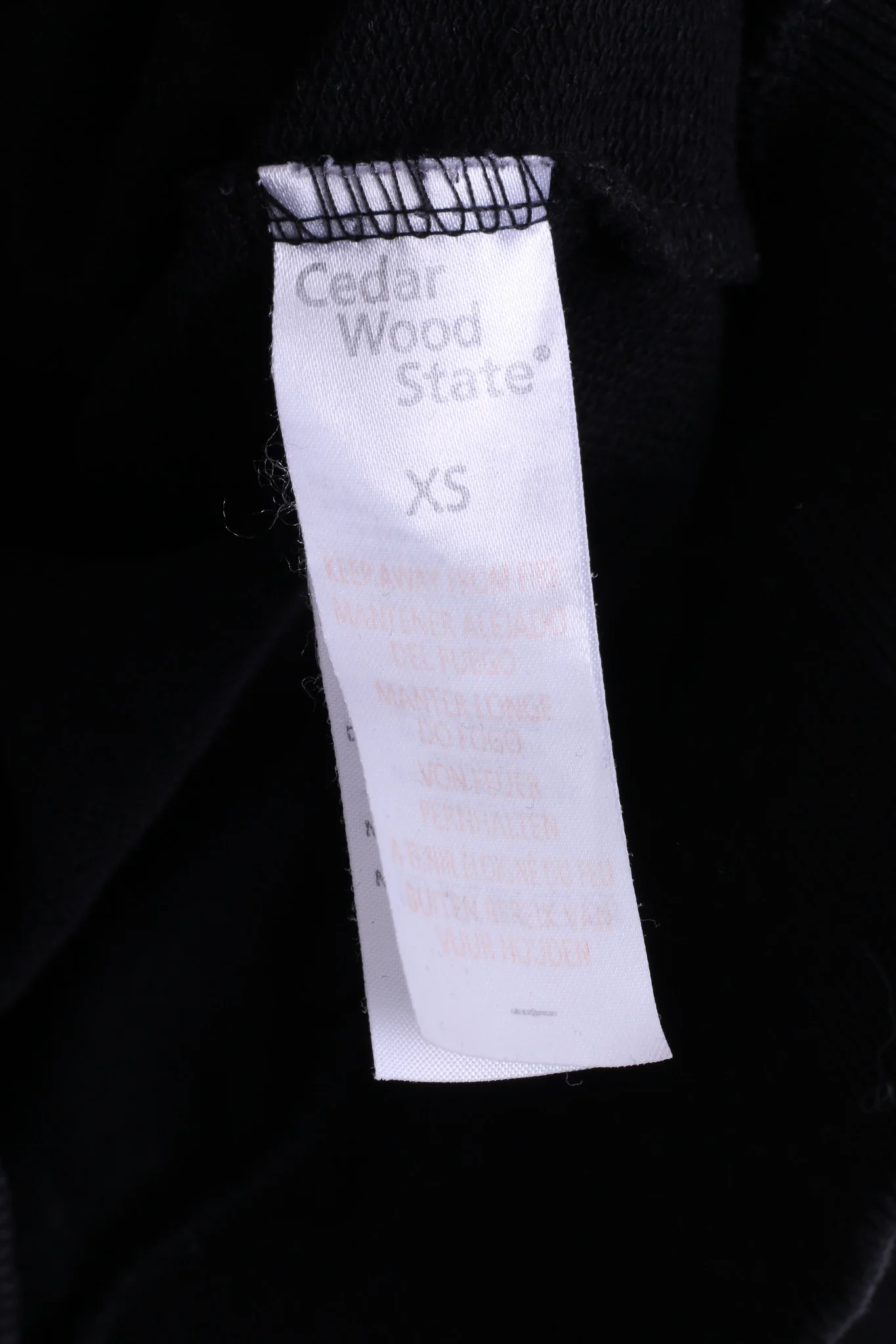 Cedar Wood State Womens XS Jumper Sweatshirt Black Coca-Cola Cotton - Image 5