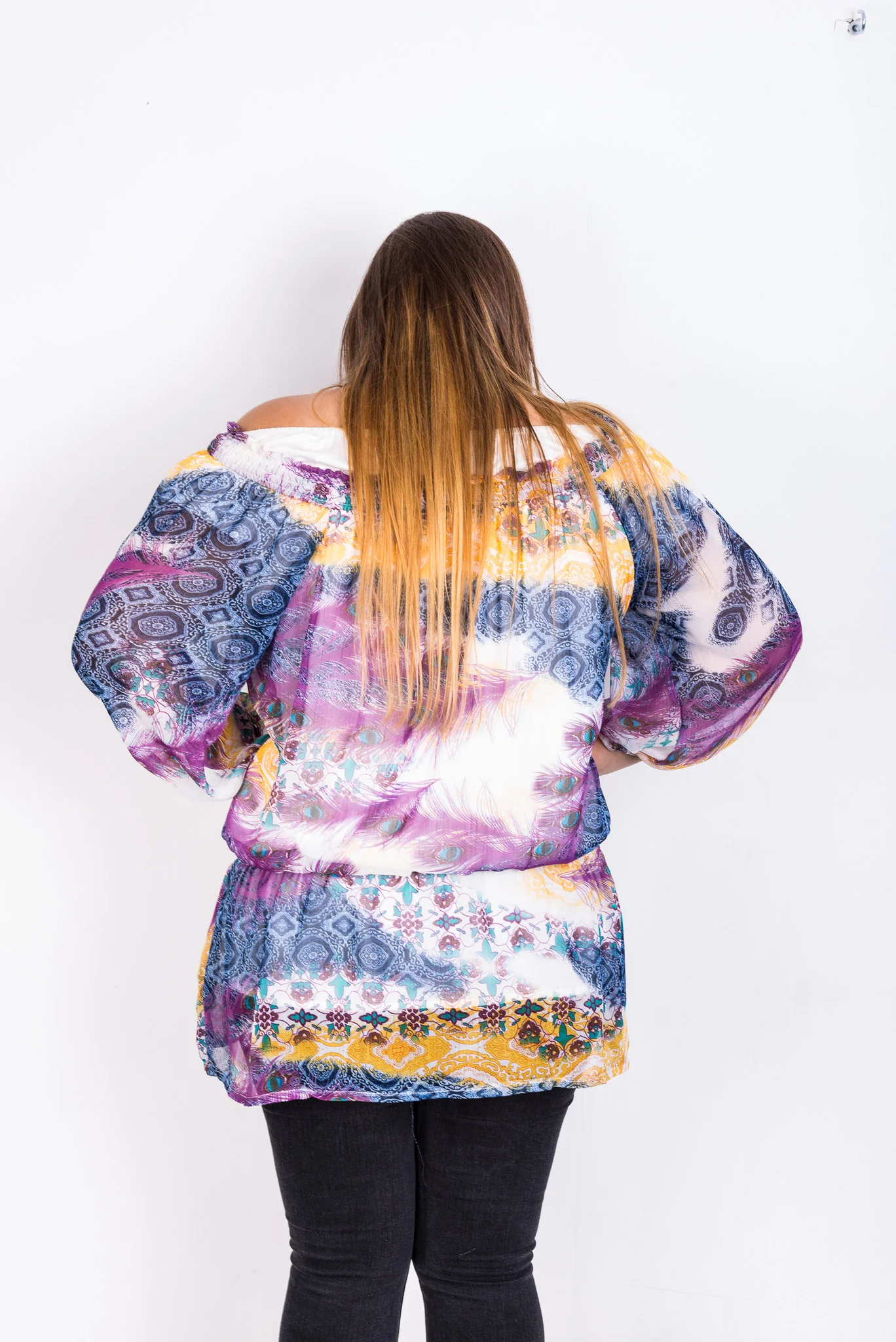 Ceuse Womens 4XL Blouse Shirt Tunic Multi Colour Short Sleeve Summer XXXL - Image 5
