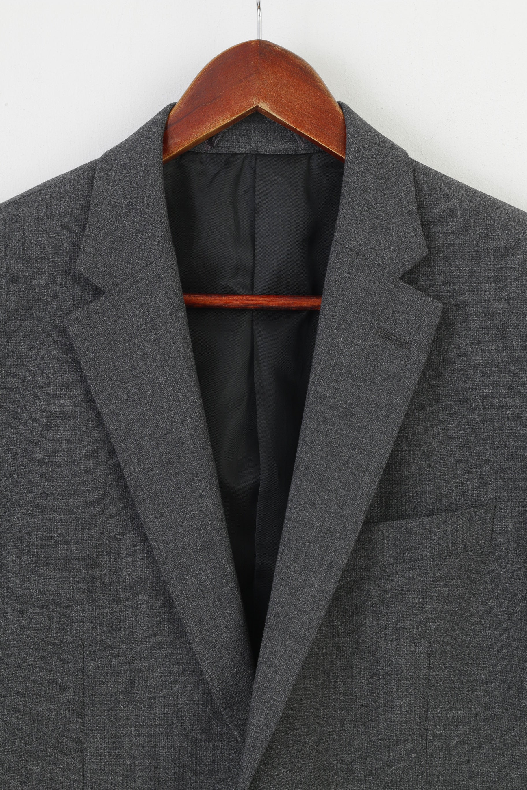 Charlton Gray Men 38 Blazer Grey Breasted Exclusively at Slaters Mens Wear Jacket Top - Image 2