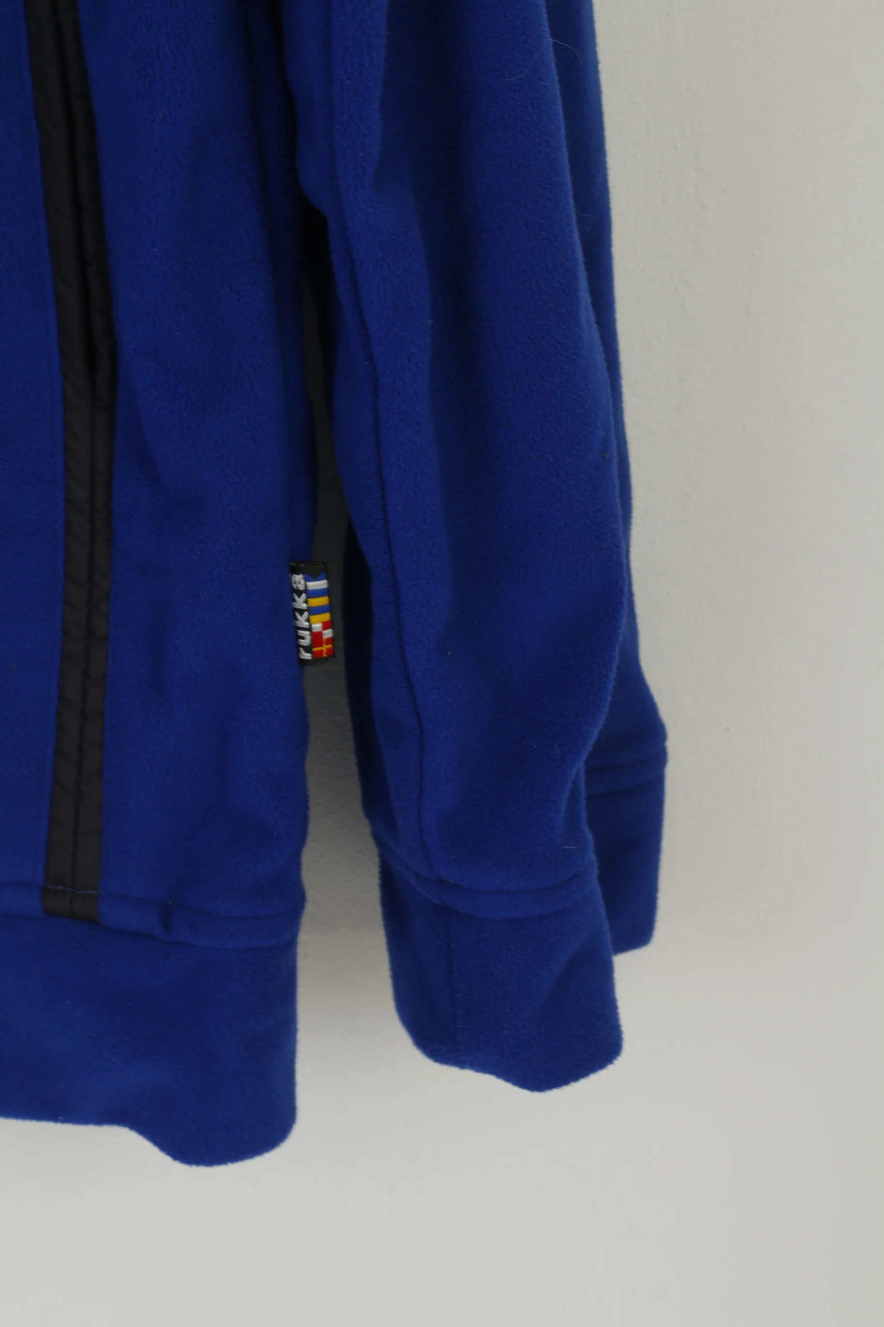 Rukka Men L Fleece Jacket Blue Zip Up Windstopper Outdoor Multi Pocket Top - Image 4