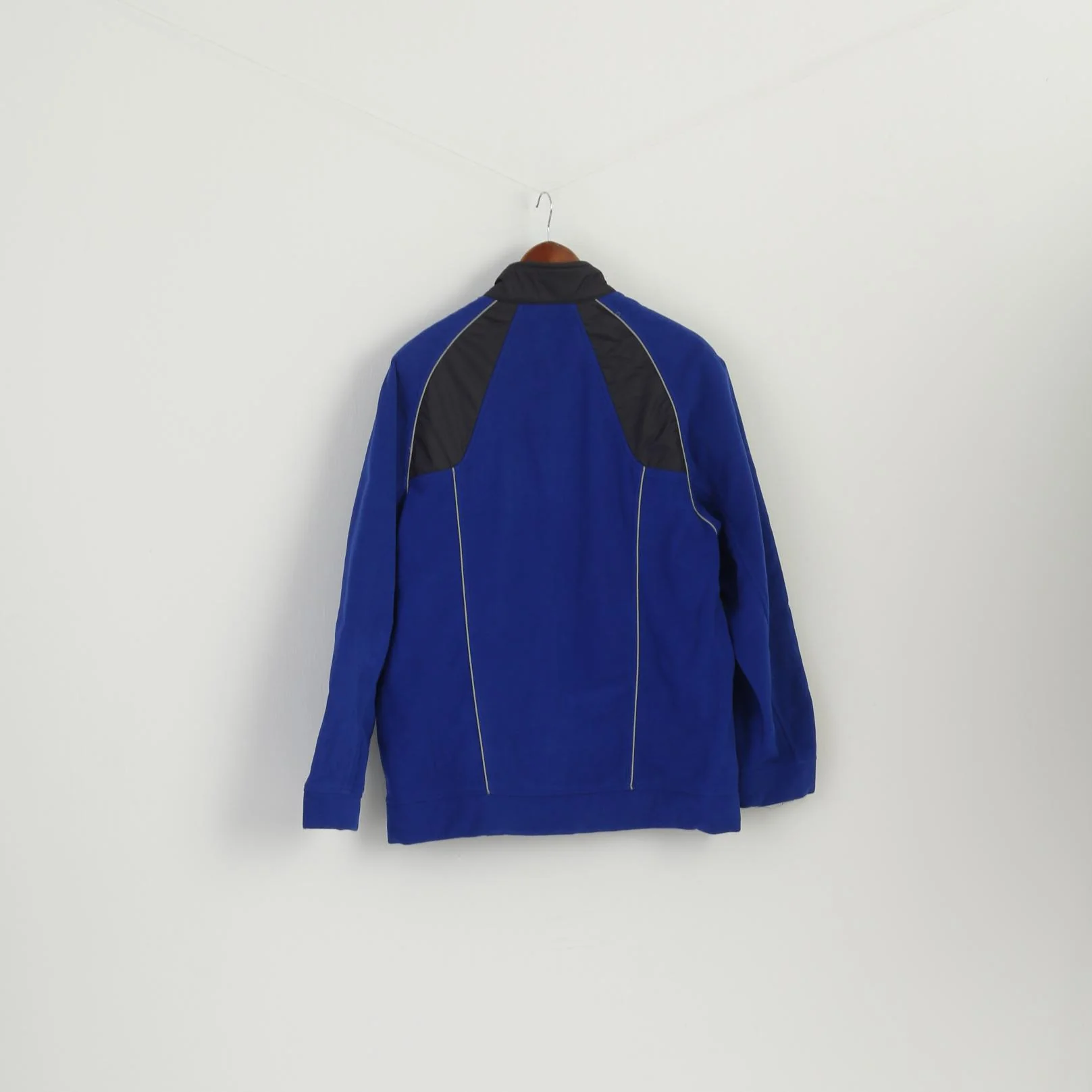 Rukka Men L Fleece Jacket Blue Zip Up Windstopper Outdoor Multi Pocket Top - Image 8