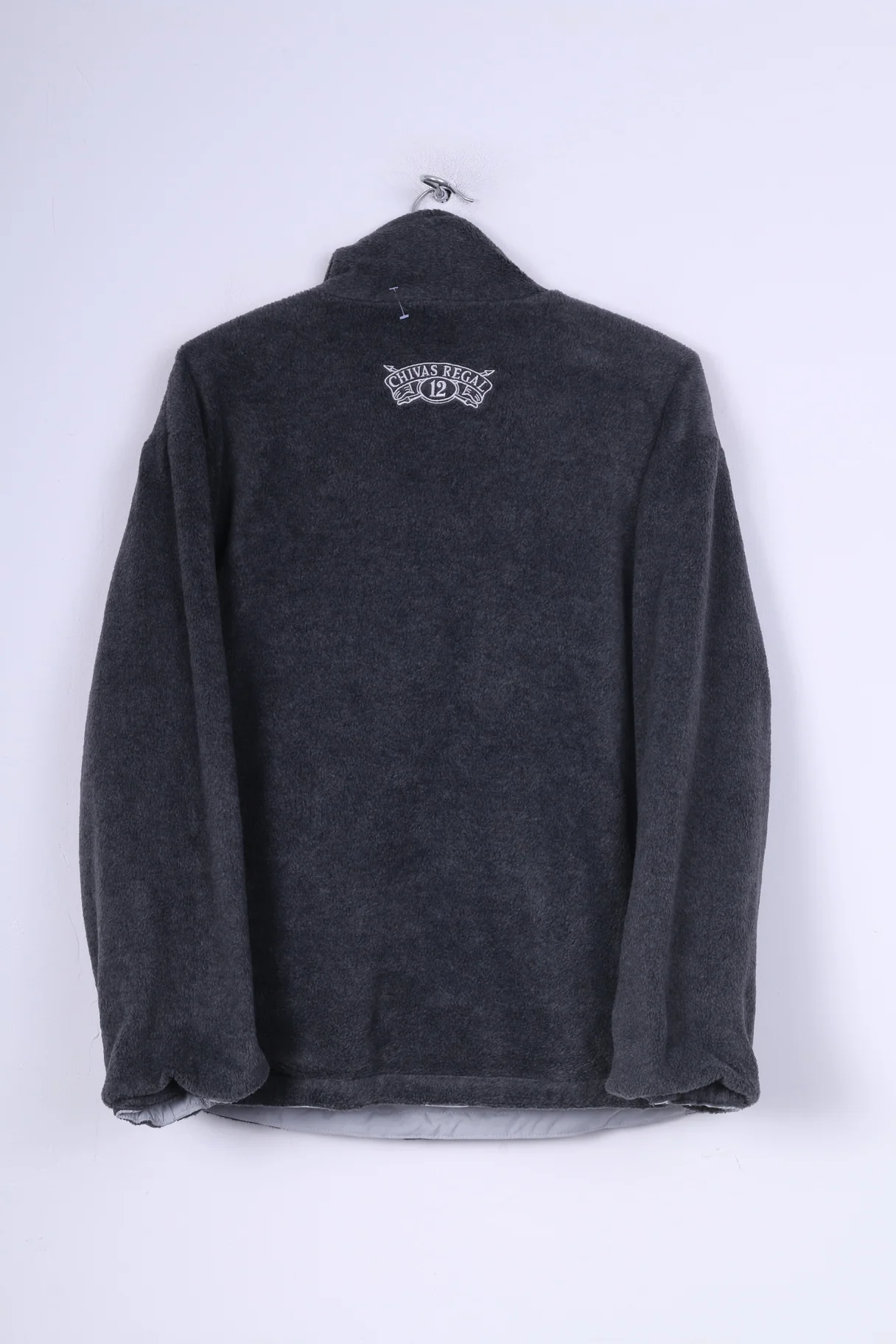 Chiavas Regal 12 Mens S Jacket Reversible Grey Zip Neck Fleece Outdoor Pockets - Image 11