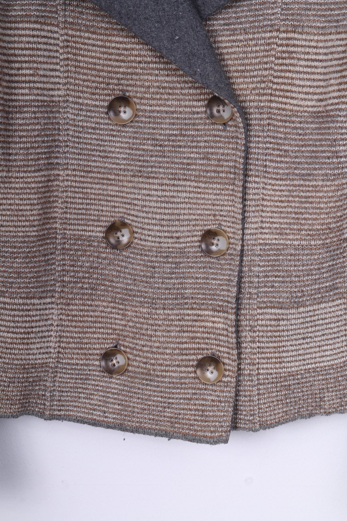 Christian Berg Stockholm Peek & Cloppenburg Womens 14 40 L Blazer Jacket Sweater Top - Image 3