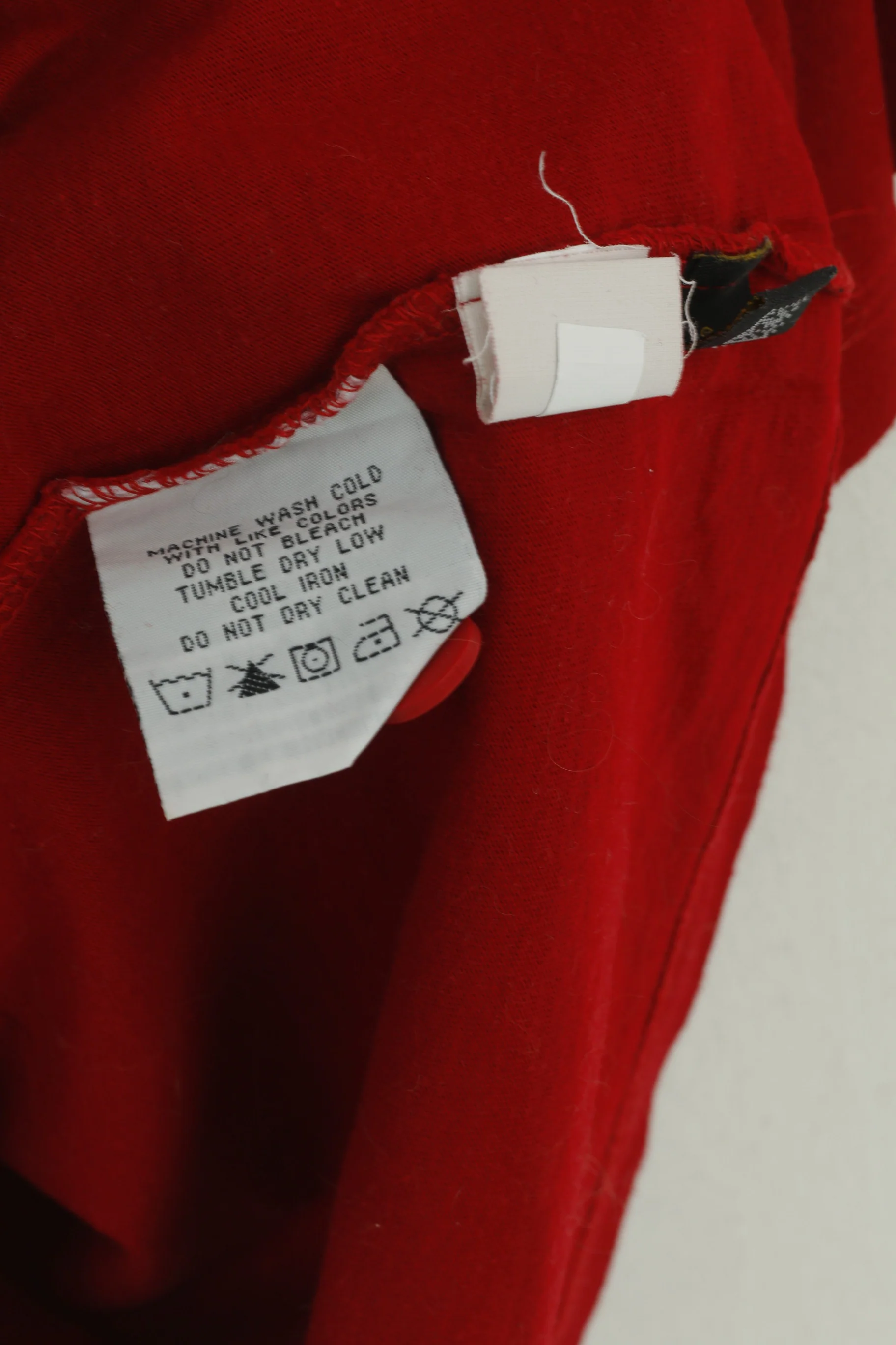 CAT Caterpillar Men S Polo Shirt Red Cotton Premium Workwear Pocket Top - Image 4