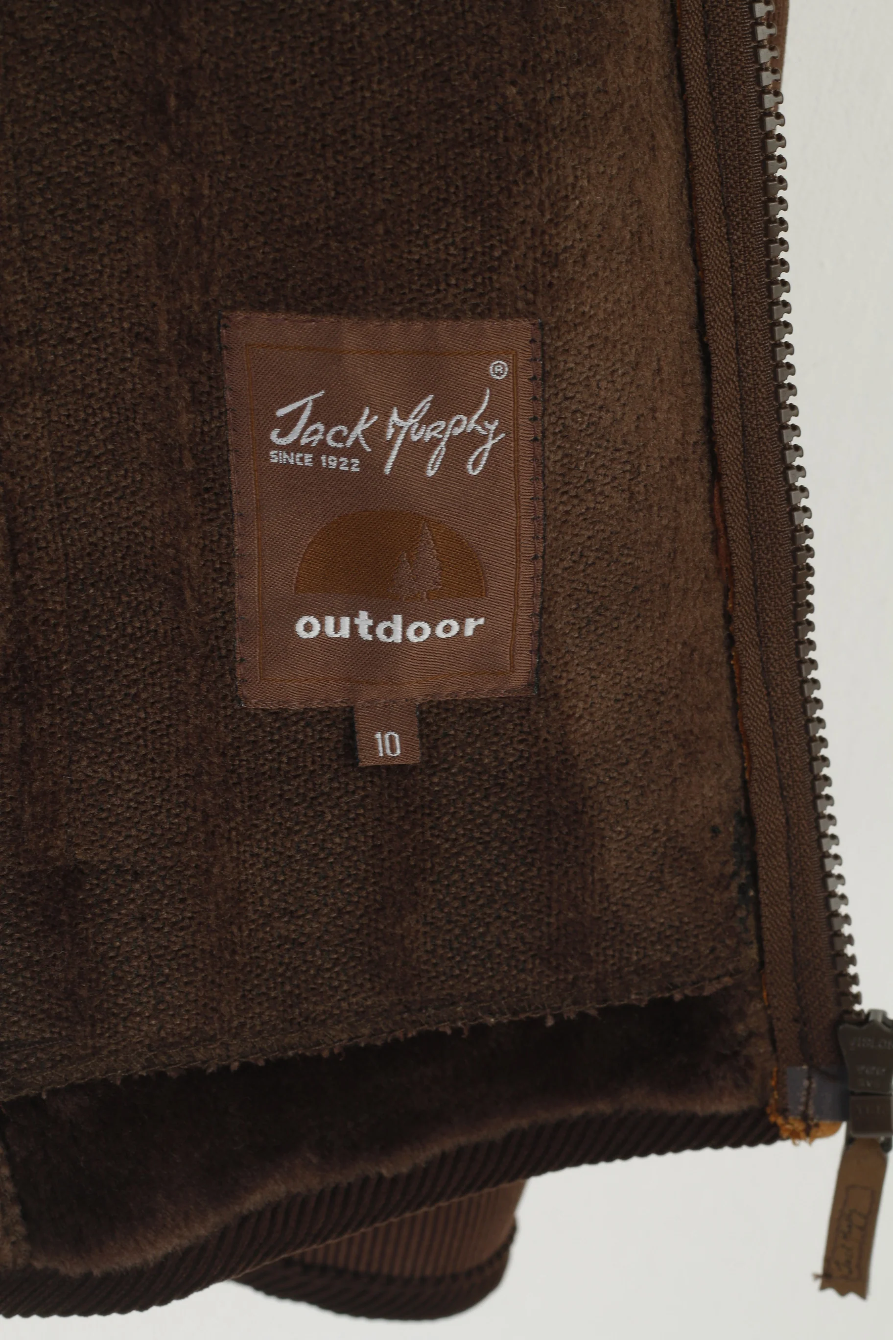 Jack Murphy Women 10 S Jacket Brown Outdoor Padded Full Zip Casual Top - Image 5