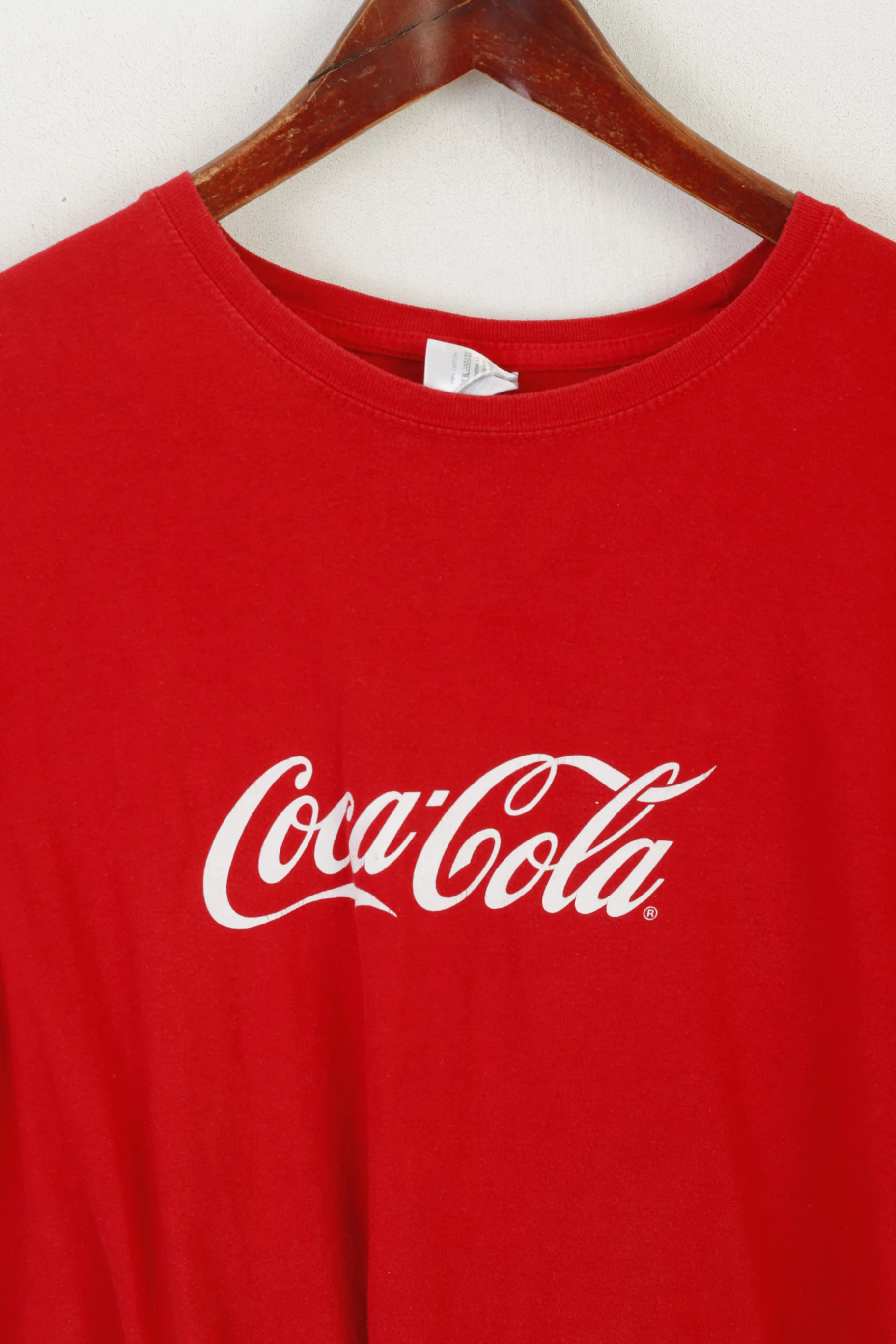 Roly Men XXL T- Shirt Red Cotton Coca Cola Woo Hah Festival Sport Top - Image 2