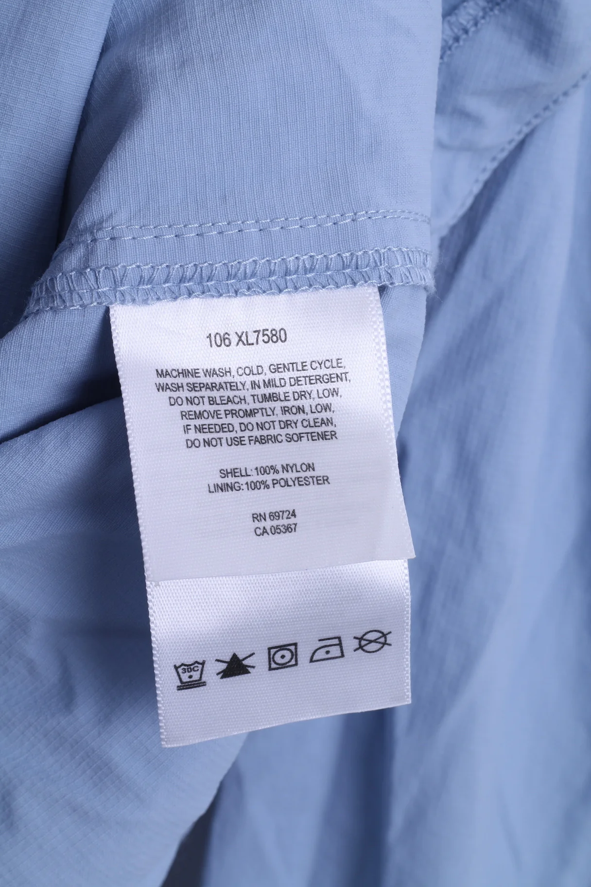 Columbia Womens S Casual Shirt Blue Nylon Top Sportswear Company - Image 6