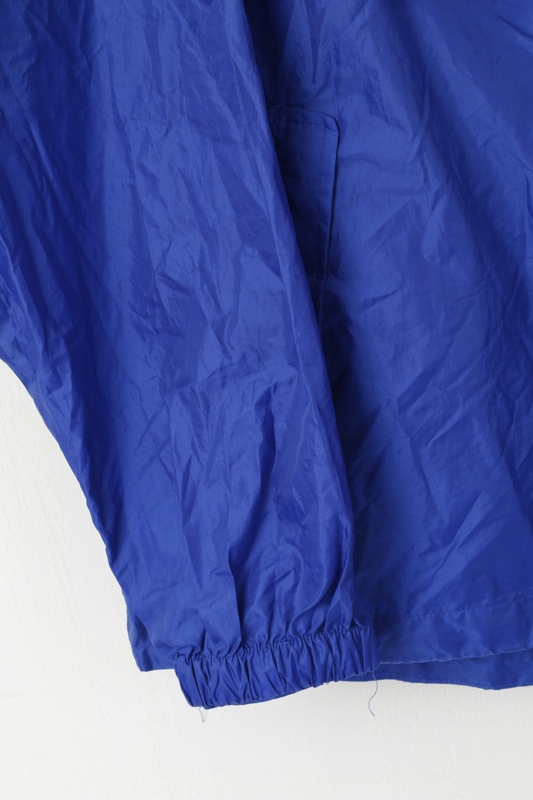 Bagamac Men M/L Pullover Jacket Blue Kangaroo Pocket Hooded Top - Image 3