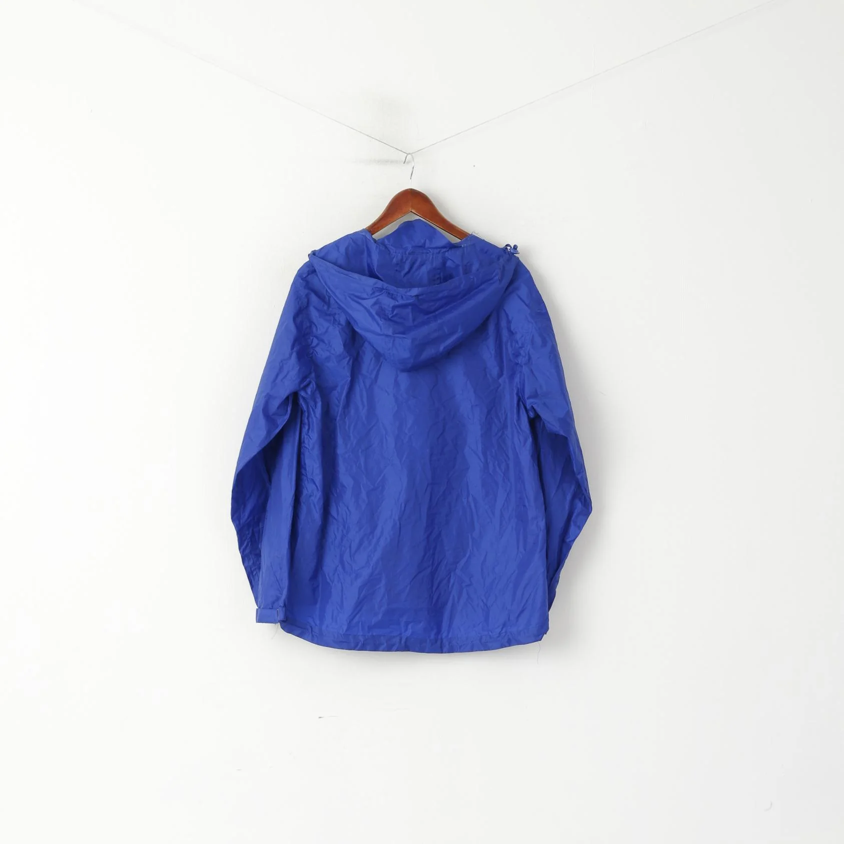 Bagamac Men M/L Pullover Jacket Blue Kangaroo Pocket Hooded Top - Image 5