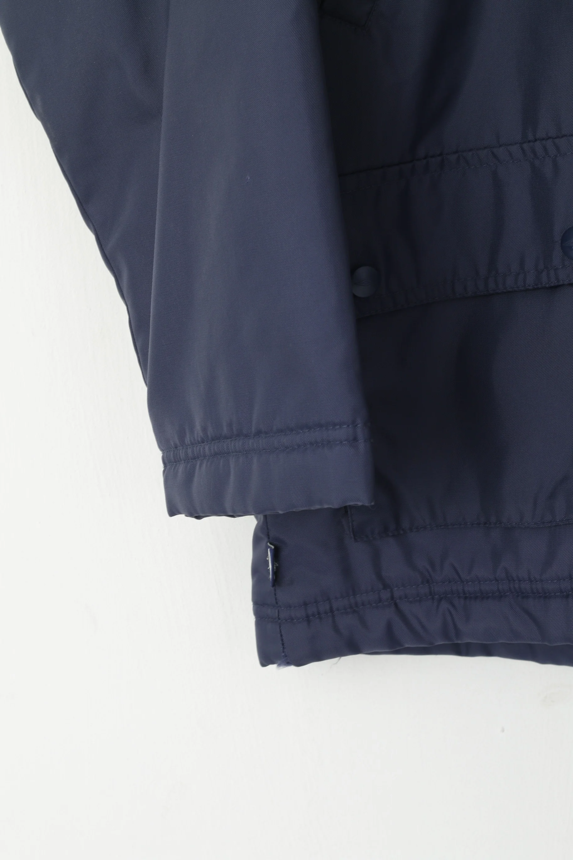 Umbro Boys LB 30/31' 10-12 Age Jacket Navy Nylon Waterproof Hooded Autumn Top - Image 3