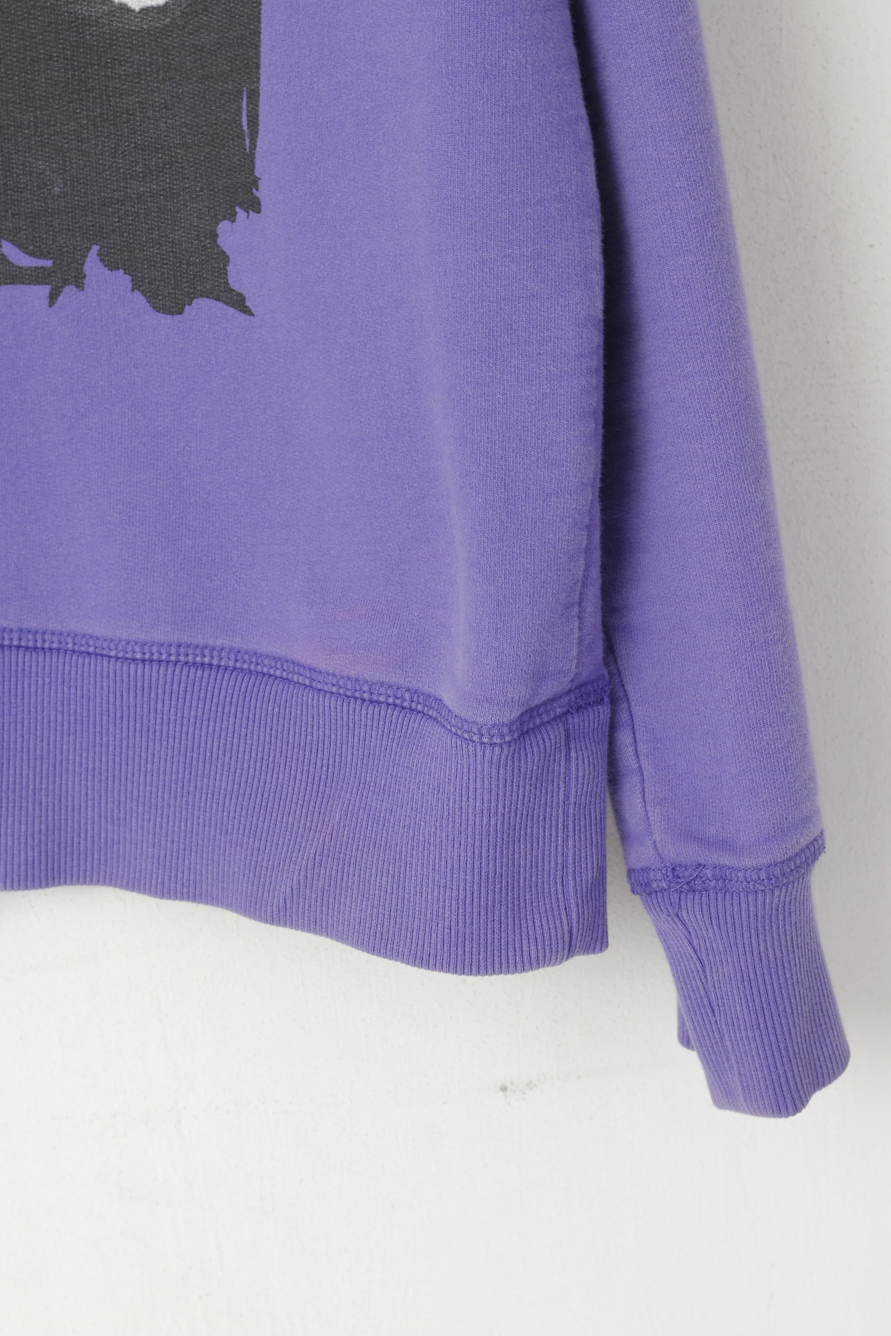 Projekts $ Men L Sweatshirt Purple Cotton Dollars Make Dreams NYC Blouse Top - Image 4