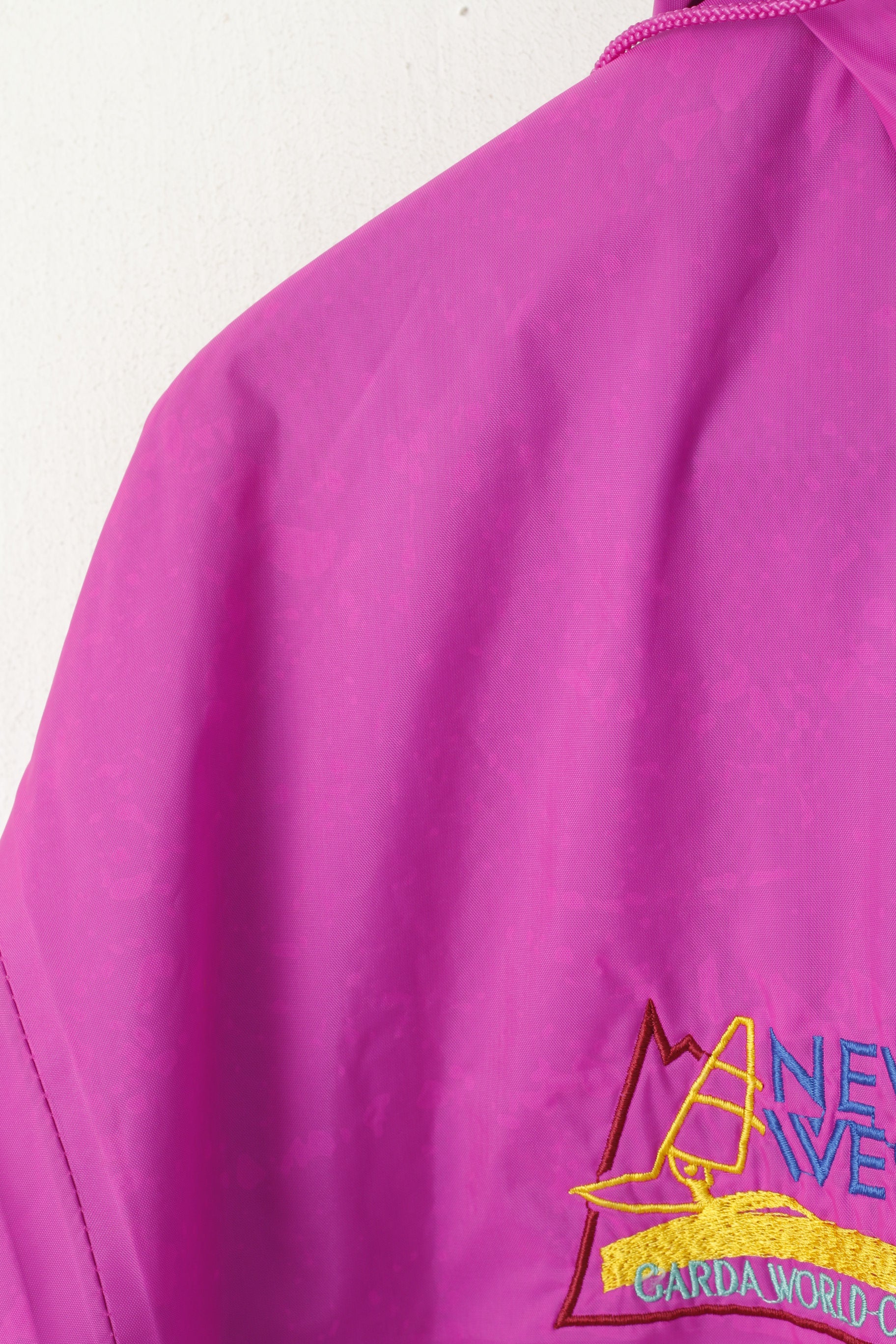Slam Men M Jacket Pink Sportswear Hooded Garda World -Cup Nylon Outdoor Top - Image 4