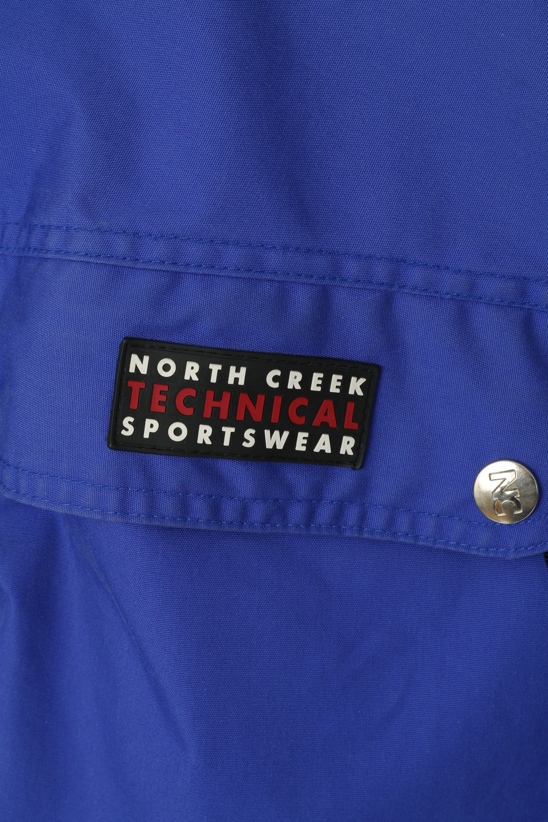 North Creek Technical Men L Jacket Blue Removable Lining Fleece Full Zipper Outdoor Top - Image 4