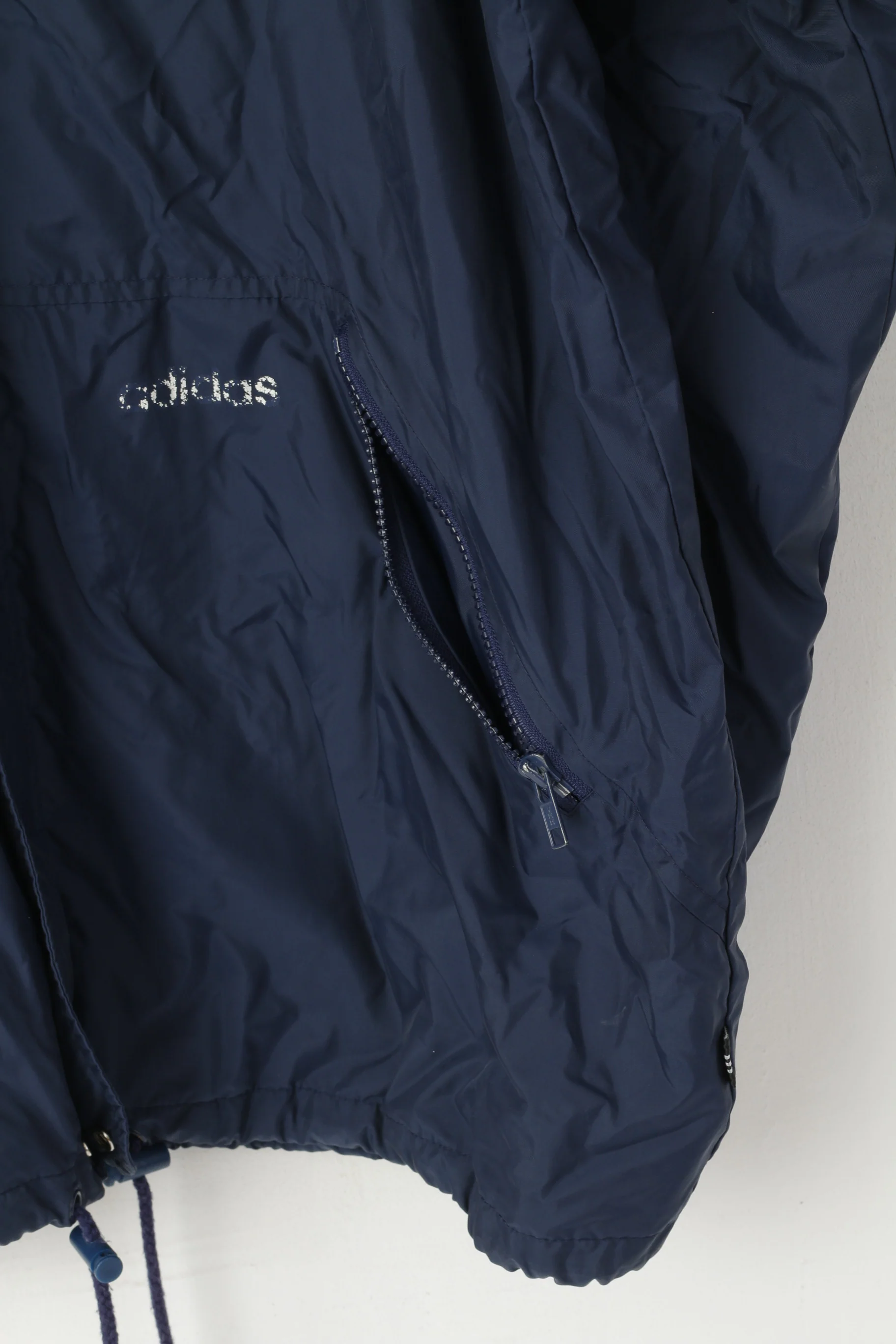 Adidas Men L 192 Jacket Navy Vintage National Handball Team Sweden Zip Up Top - Image 3