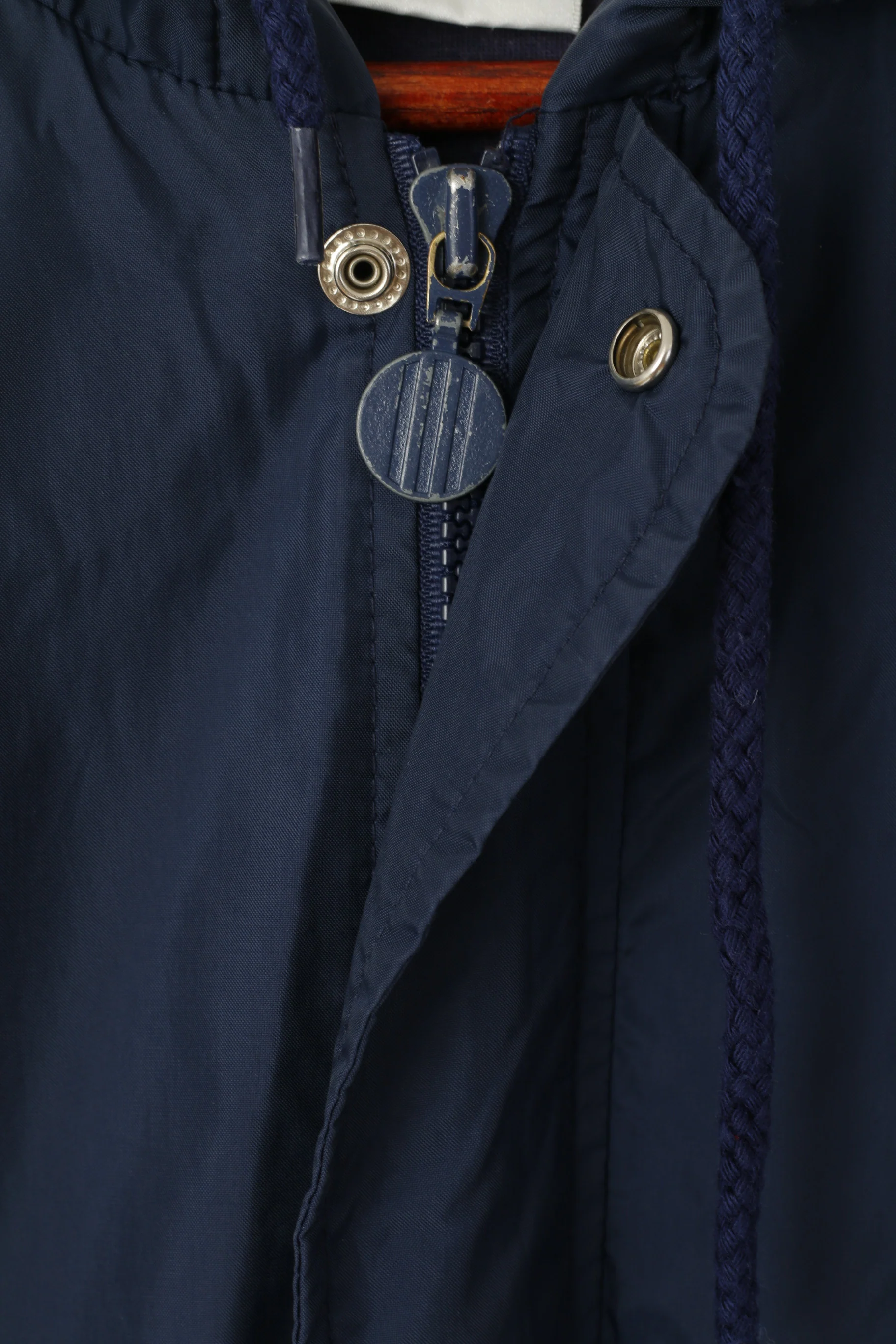 Adidas Men L 192 Jacket Navy Vintage National Handball Team Sweden Zip Up Top - Image 4