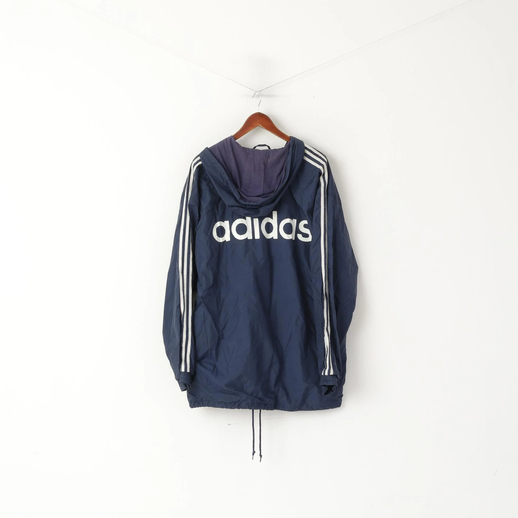 Adidas Men L 192 Jacket Navy Vintage National Handball Team Sweden Zip Up Top - Image 8