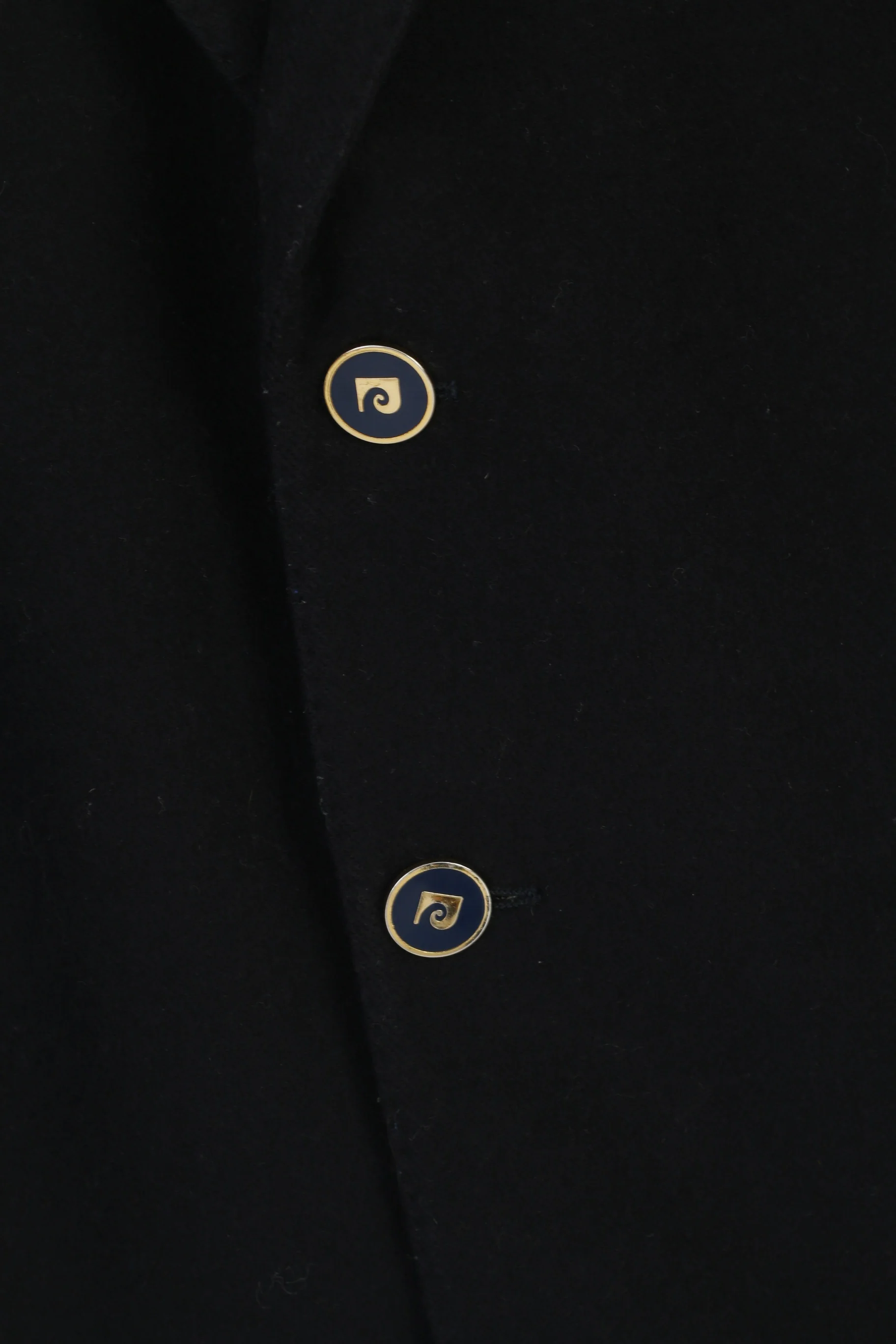Pierre Cardin Paris Men 40 Blazer Black Wool Cashmere Blend Vintage Made in Italy Jacket - Image 3