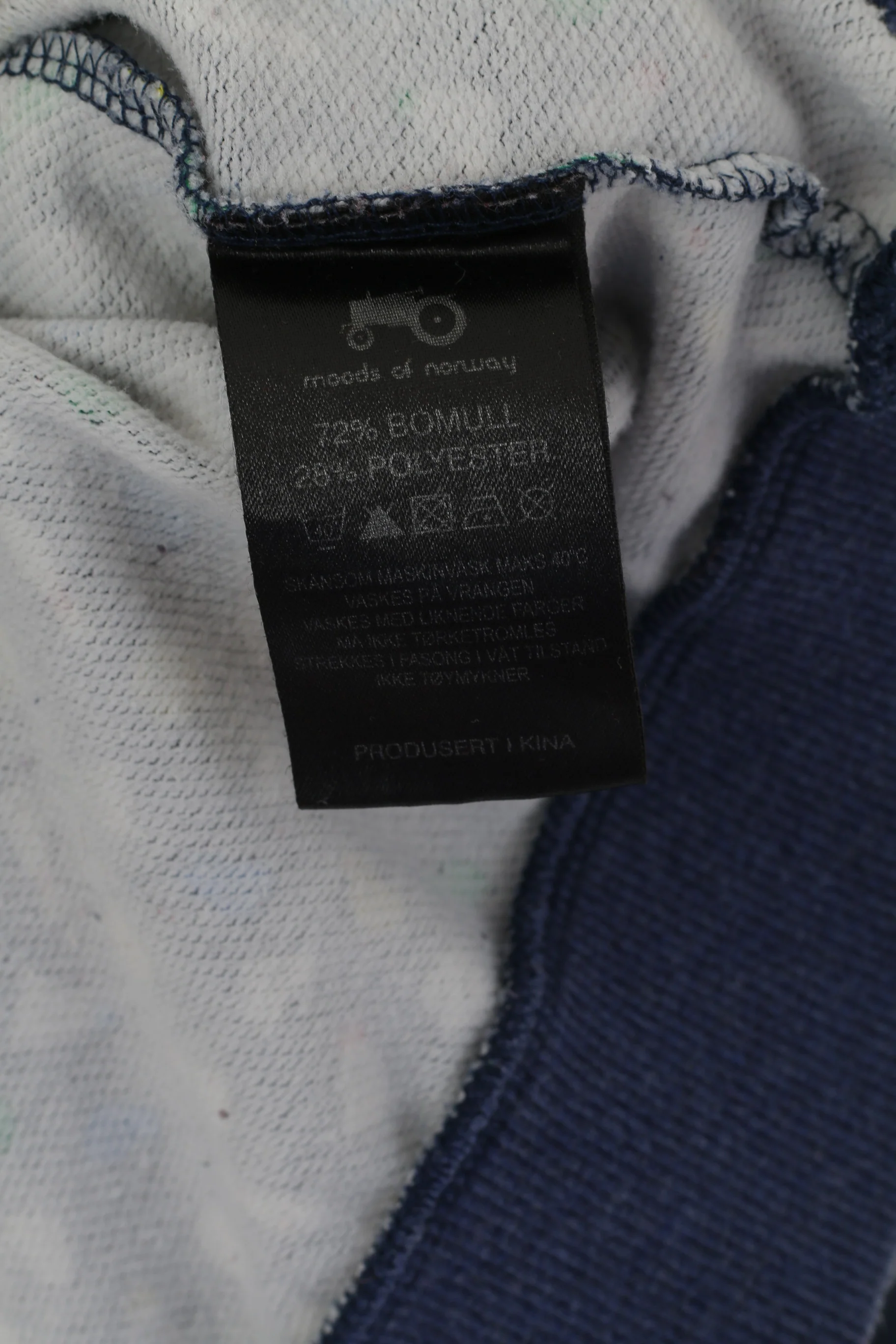 Moods Of Norway Cocktail Sports Women XL Sweatshirt Blue Tennis Print Cotton Top - Image 5