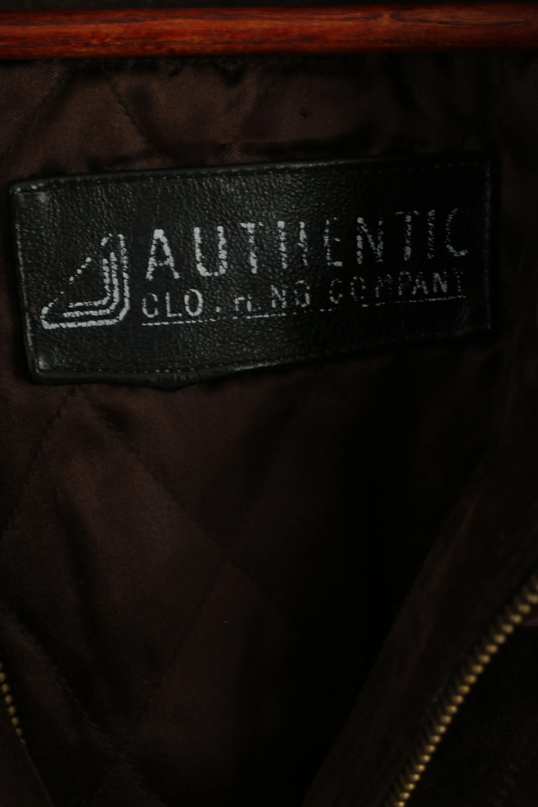 Authentic Clothing Company Women 14 40 Coat Brown Leather Suede Duffle Classic Top - Image 6