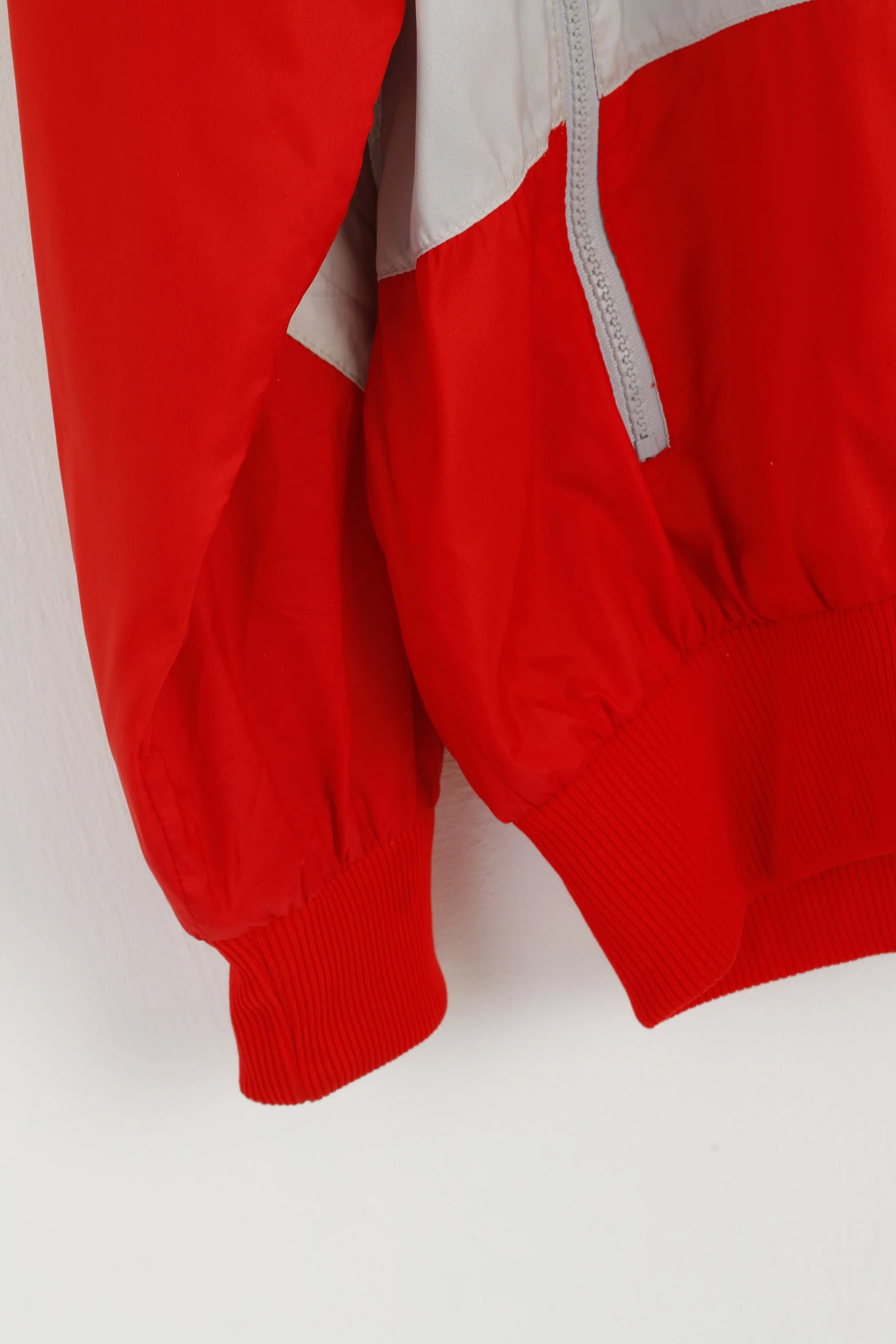 Adidas Men D7 180 M Jacket Grey Mesh Lined DJK Burghausen Bomber Top - Image 3