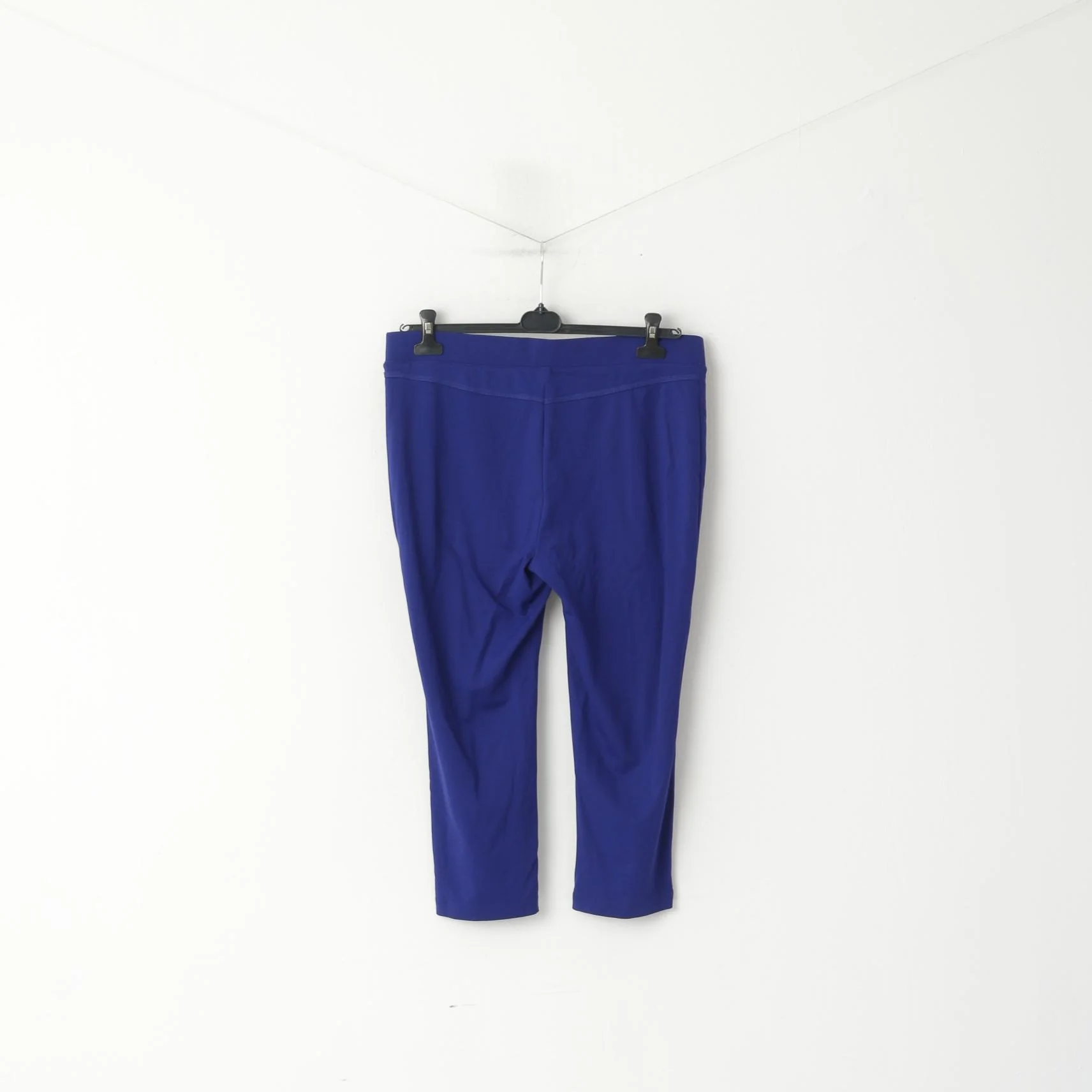 Punt Roma Women L (XL) Cropped Pants Purple Stertch Activewear Trousers - Image 4