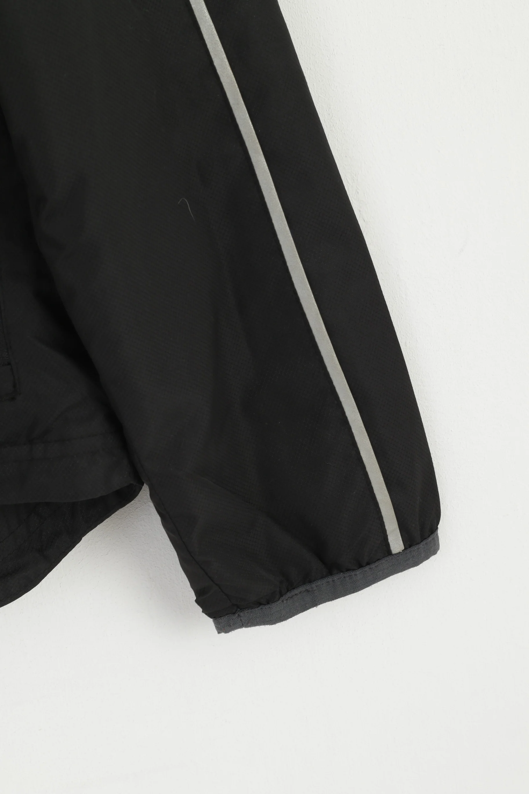 Le Coq Sportif Women XS Jacket Black Full Zipper Wanderers Football Top - Image 3