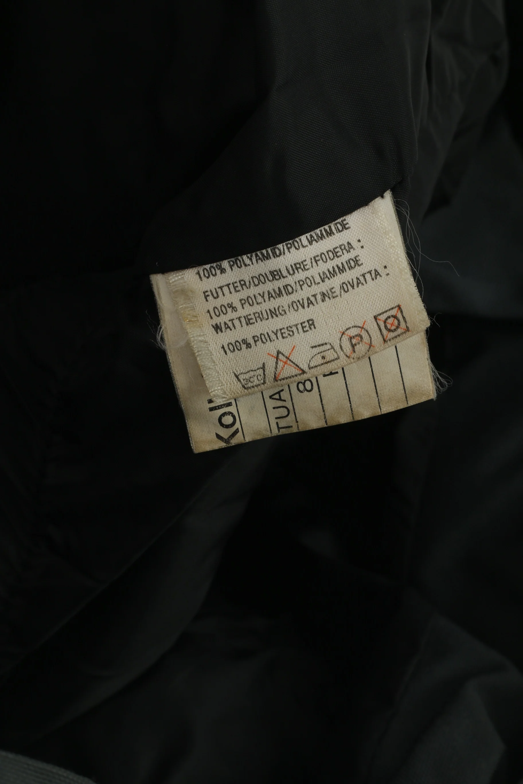 Sympatex Men L Motorcycle Jacket Black Nylon Vintage Stuart Hwy Australian Outback Road Modeka - Image 5