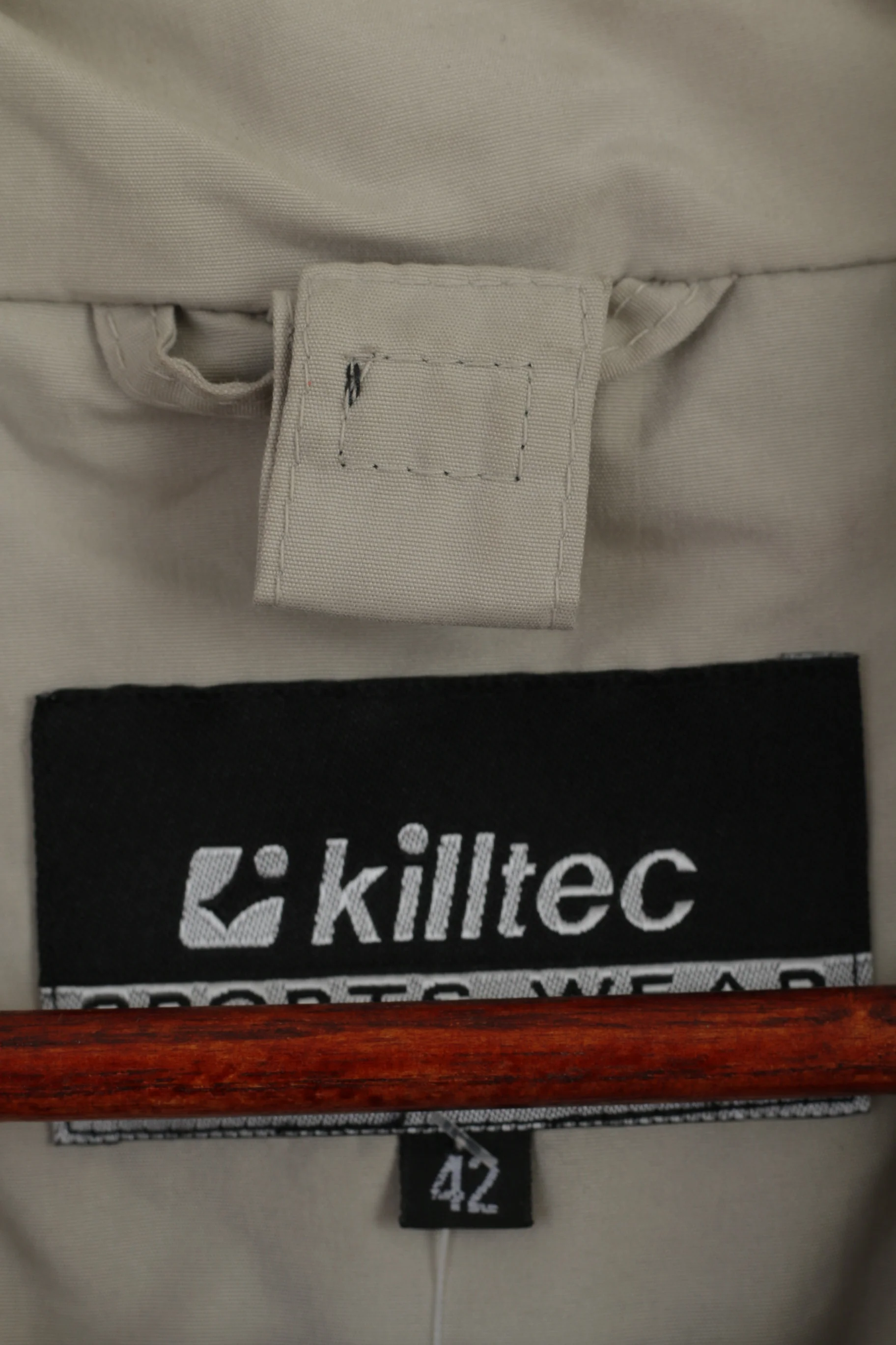 Killtec Women 42 XL Jacket Beige Zip Up Sportswear Outdoor Hiking Top - Image 4