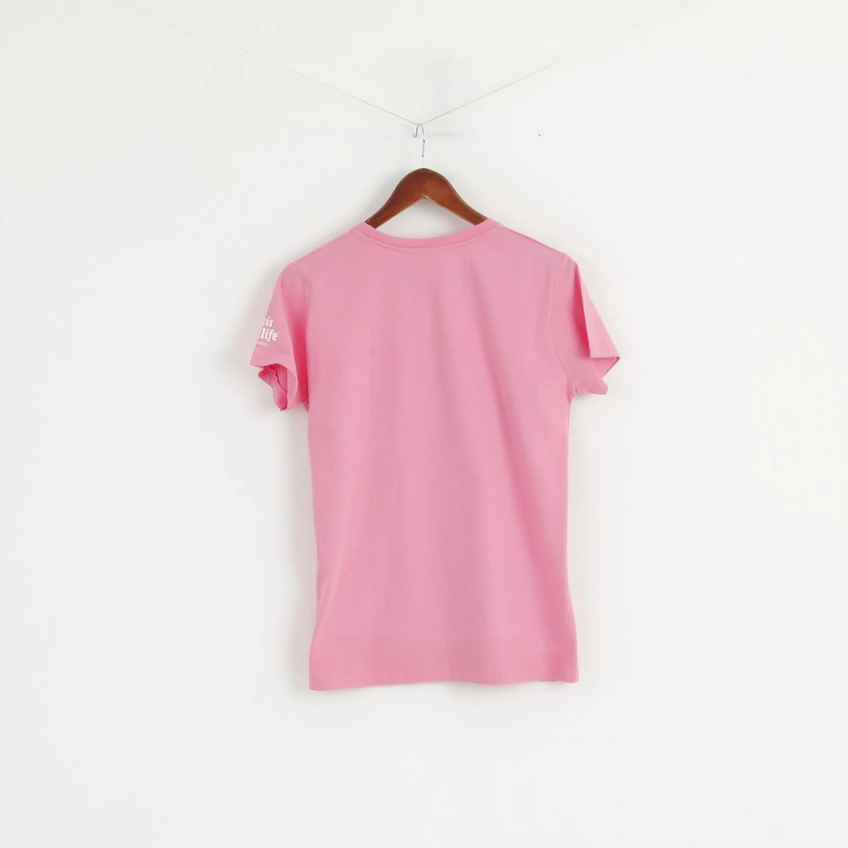 Ralf Nature Women XL Shirt Pink Cotton Parrot Oasis Wildlife Short Sleeve Top - Image 5