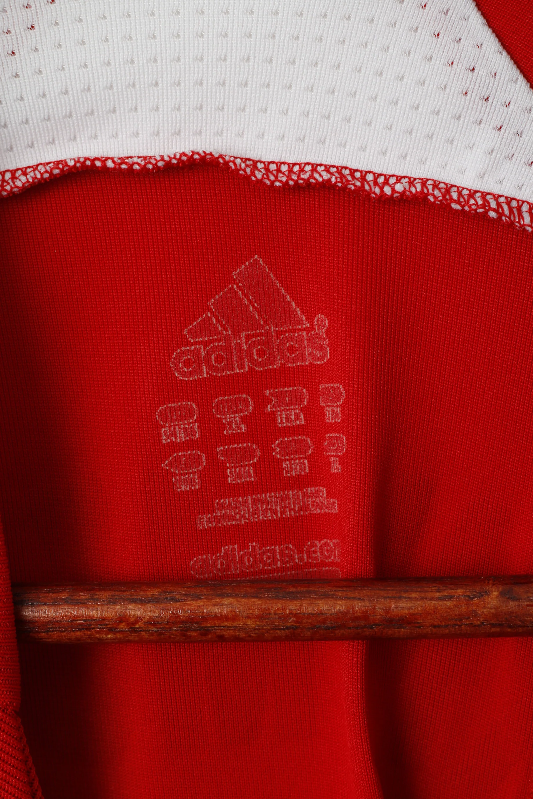 Adidas Bayern Munchen Boys 16 Age 176 Shirt Red German Football Club Jersey Top - Image 4