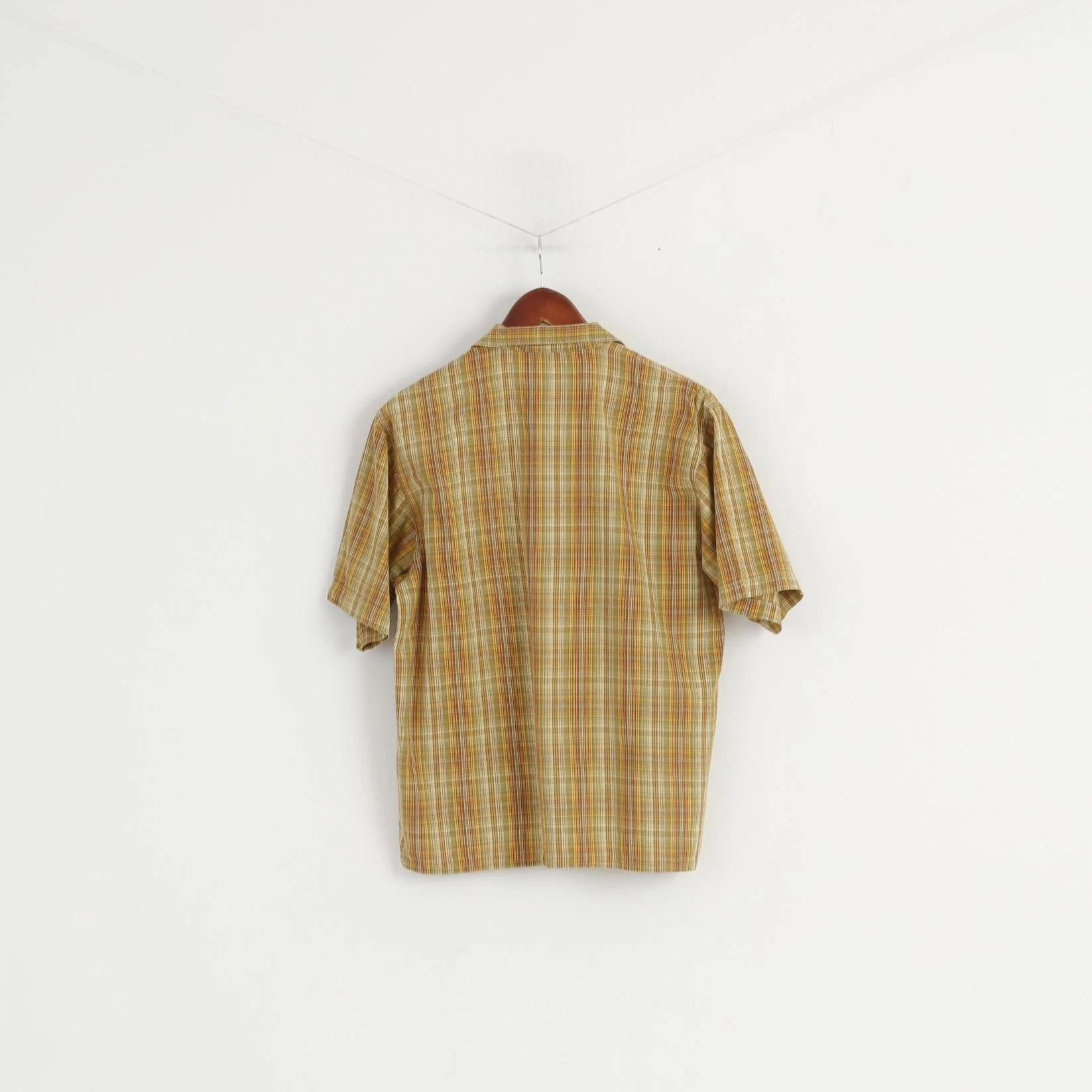 Trend Point Gilty Boys 164 Casual Shirt Multi Check Zip Neck Retro Outdoor Top - Image 4