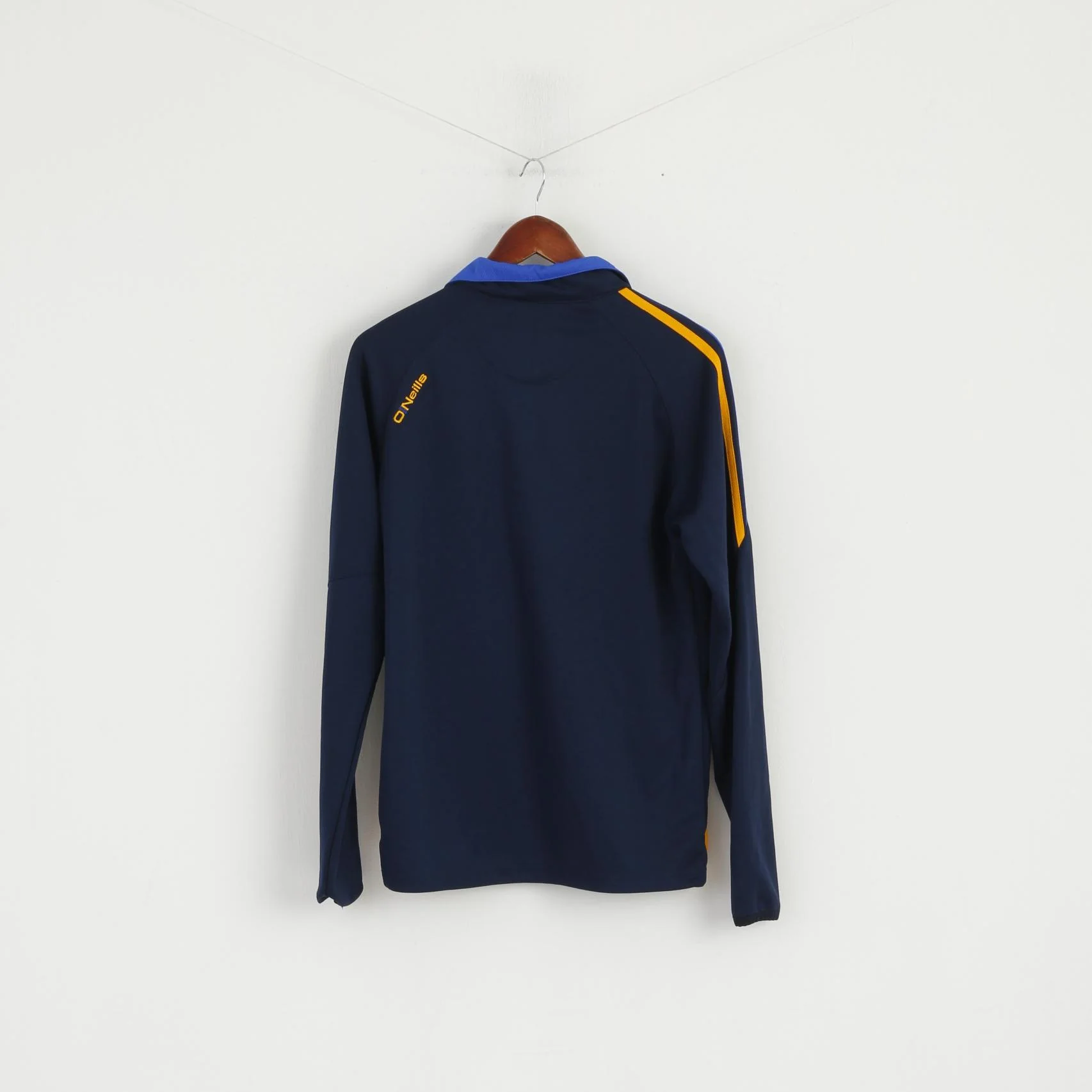 O'Neills Men S Sweatshirt Navy Zip Neck Cumann Luth Gaelic GAA Sport Top - Image 6
