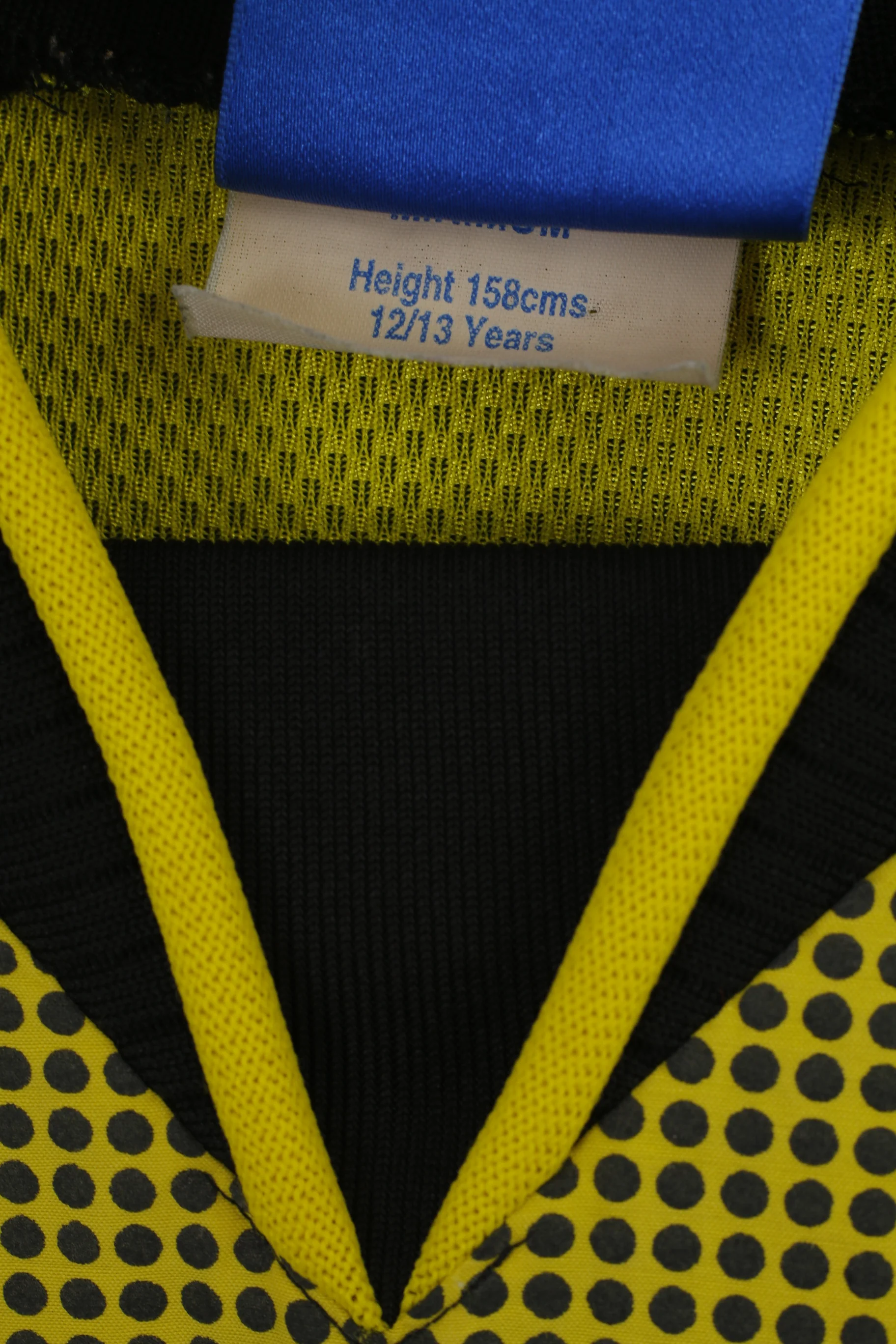 Umbro Boys 158 12-13 Age Shirt Yellow England Football Club Long Sleeve Jersey Top - Image 5
