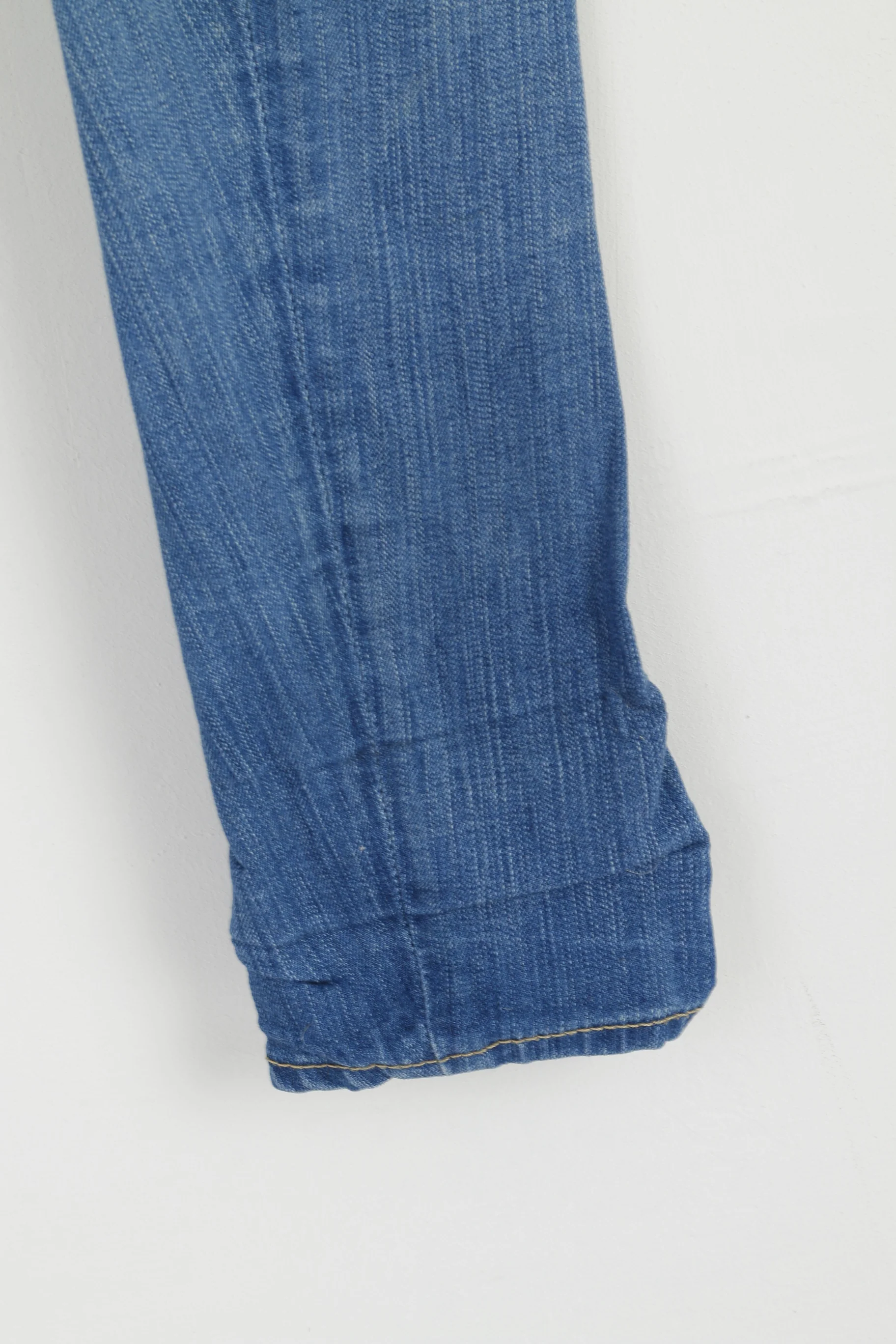 True Religion Women 28 Jeans Trousers Blue Cotton Skinny Long Leg Slim Pants - Image 3