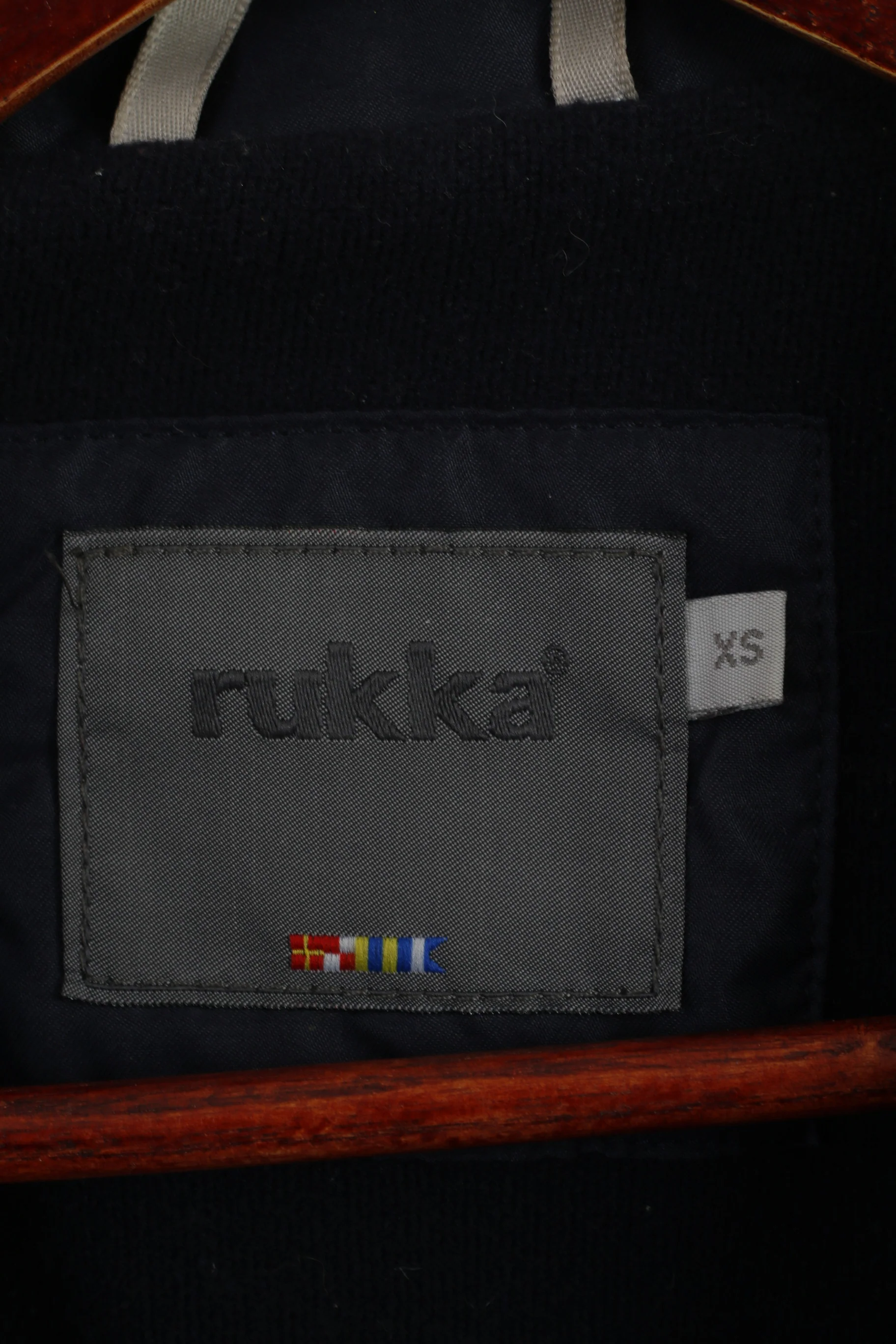 Rukka Men XS Bodywarmer Navy Full Zipper Finland Casual Sleeveless Vest - Image 4