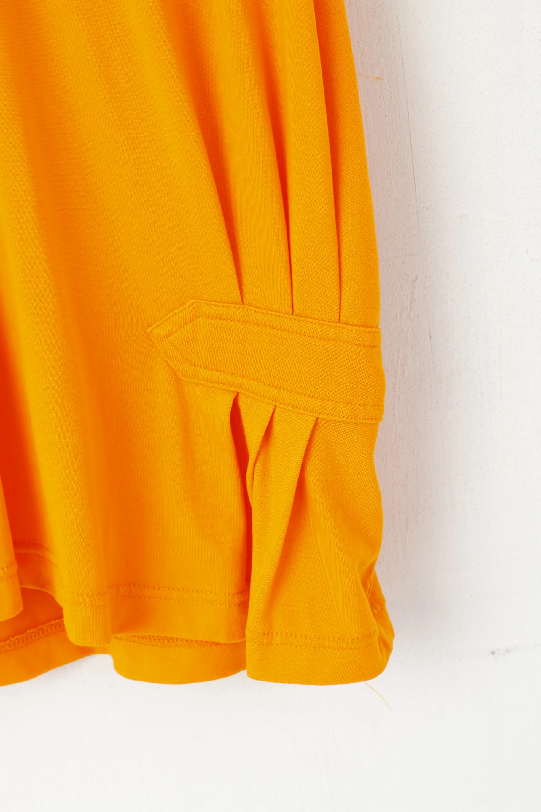 Adidas Stella McCartney Women 38 S Shirt Orange Cotton Sport Gym Vest Top - Image 3