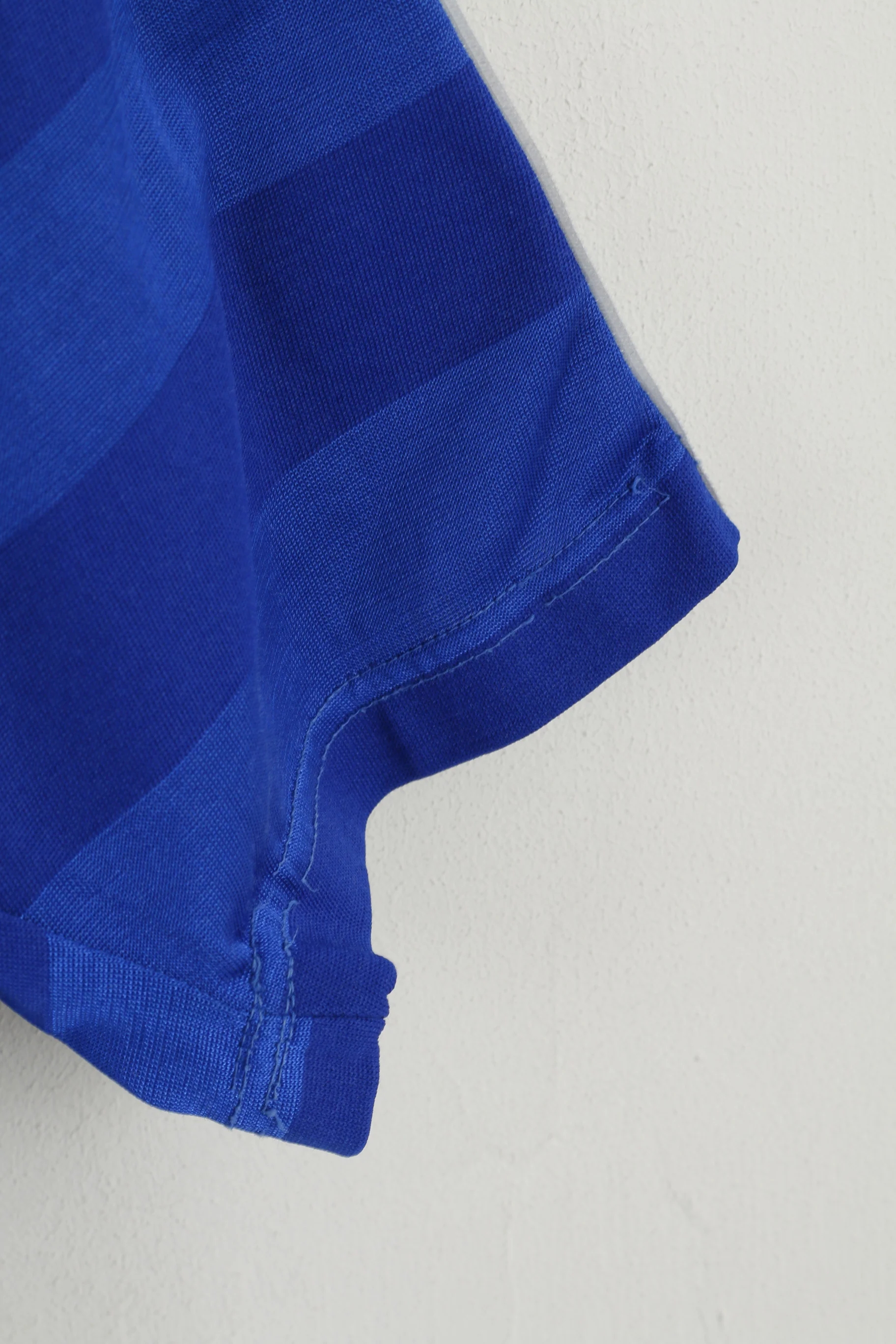Adidas Men L (M) Shirt Blue Ergee #15 Vintage Made in West Germany Jersey Top - Image 3