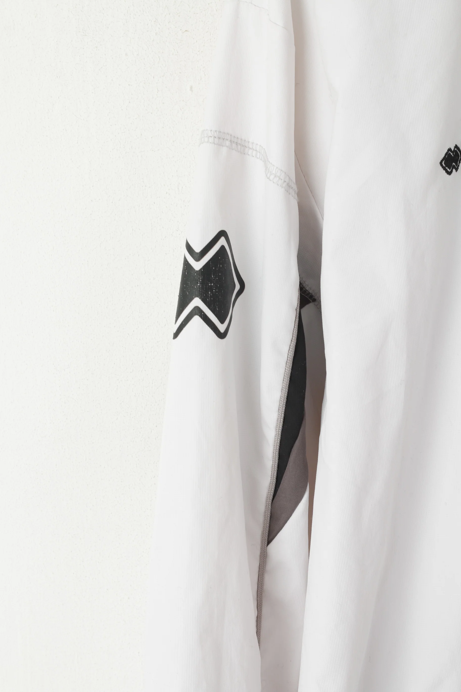 Errea Men XXL Jacket White Holland Burnley FC Sport Full Zipper Sportswear TrackTop - Image 3
