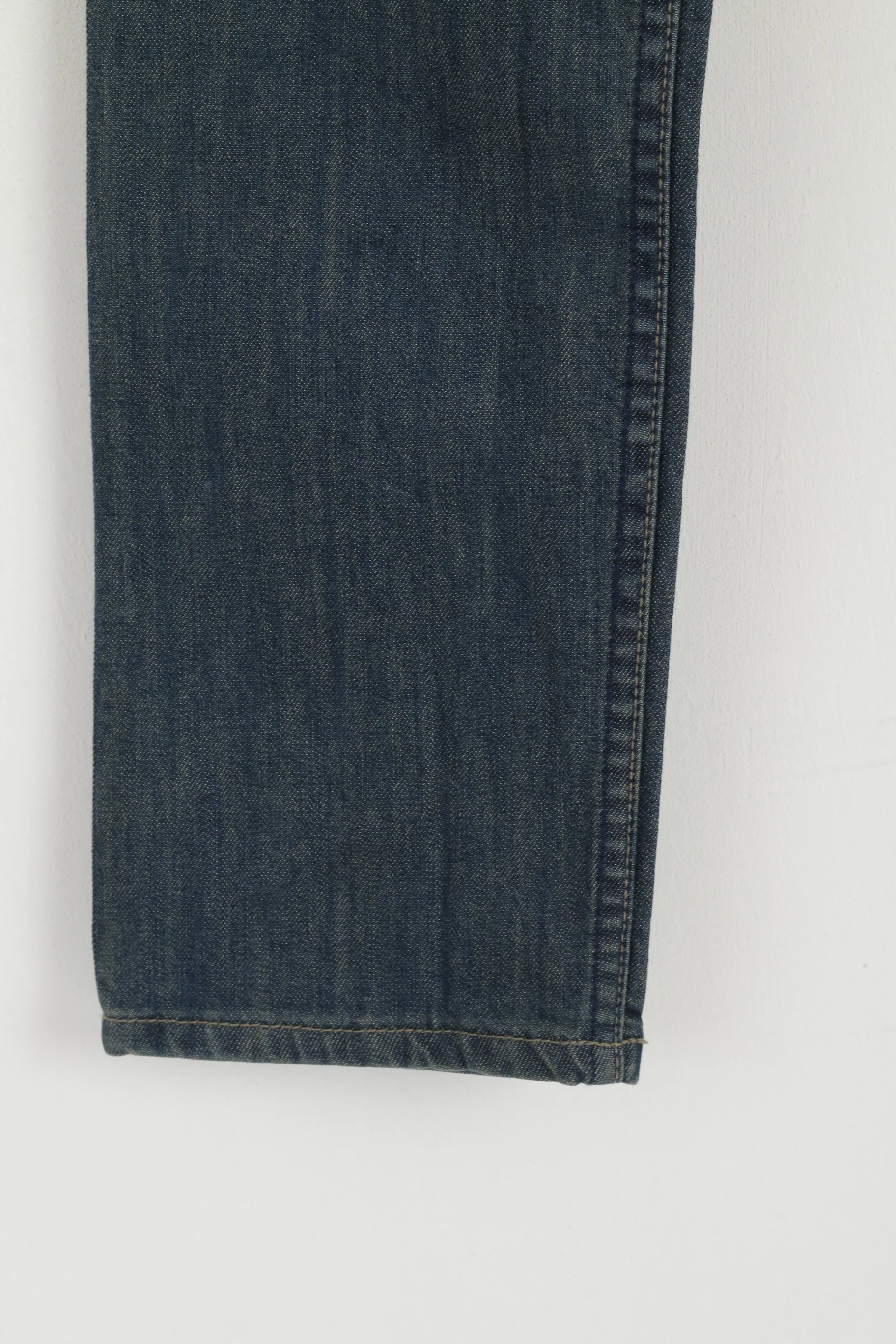 Diesel Industry Women 29 Jeans Trousers Navy Denim Cotton Italy Classic Pants - Image 3