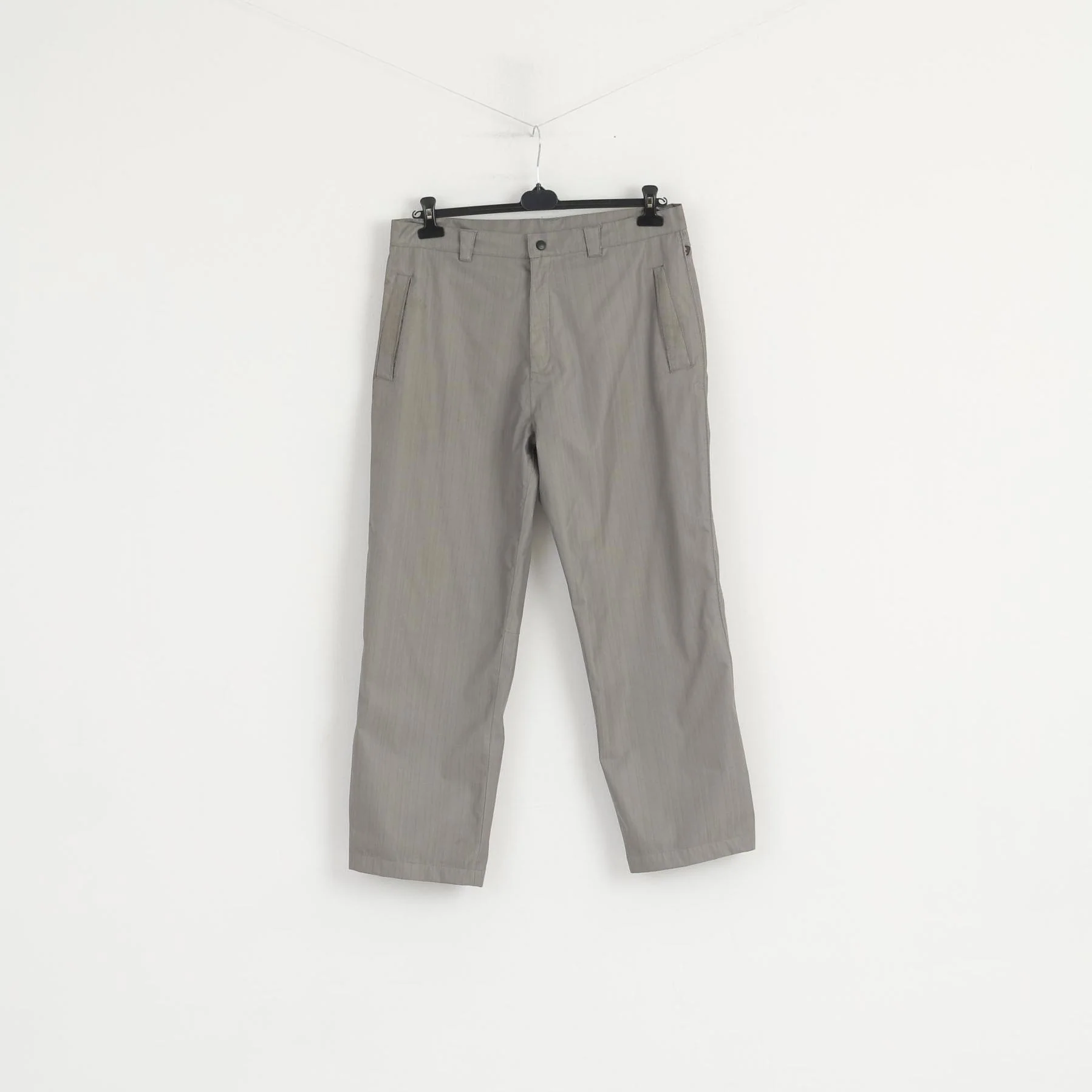 Ping Men W 36 L 29 Trousers Gray Striped Golf F3D Classic Straight Leg Pants