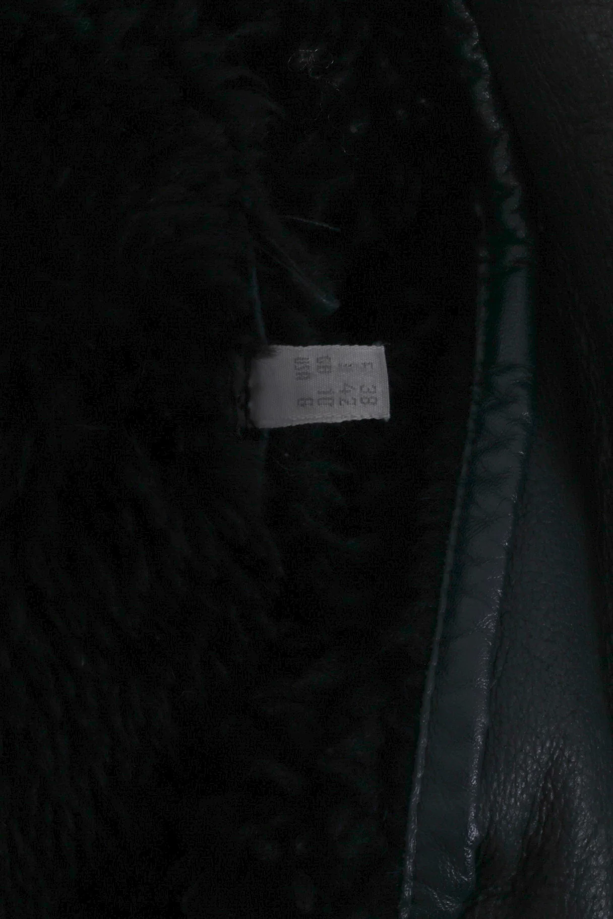 Vintage Women 10 36 M Heavy Coat Brown Leather Fur Lined Siberian Long Top - Image 8