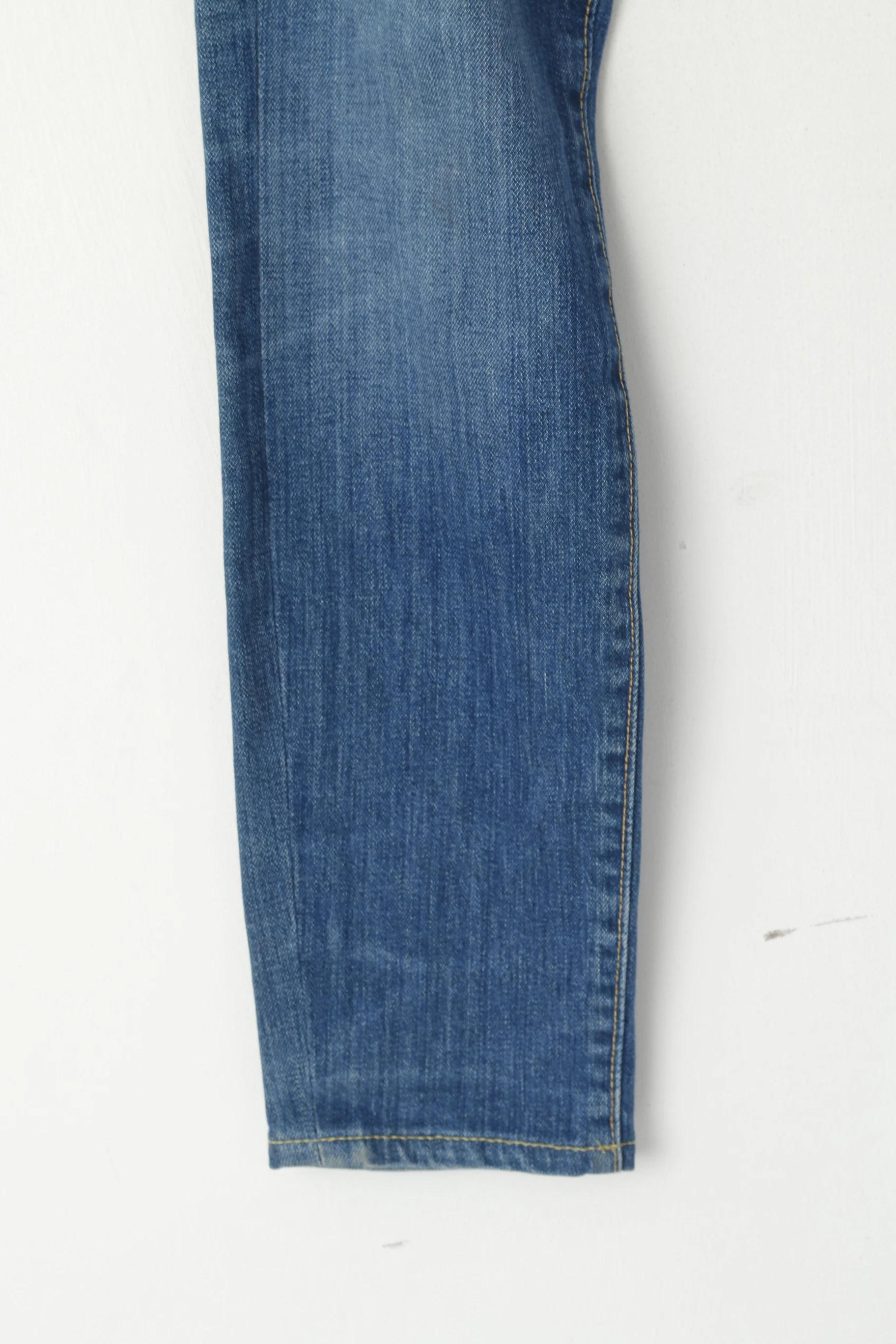 Levi's Men W 34 L 32 Jeans Trousers Blue Denim 510 Slim Skinny Fit Pants - Image 3