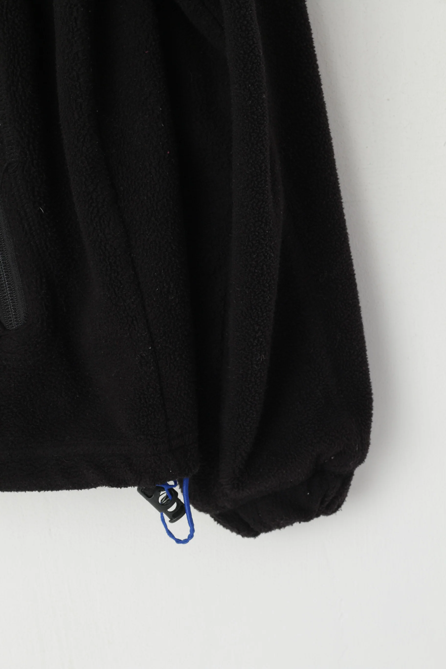 Chelsea Football Club Men XL Fleece Top Black Full Zipper Official Sport Top - Image 4
