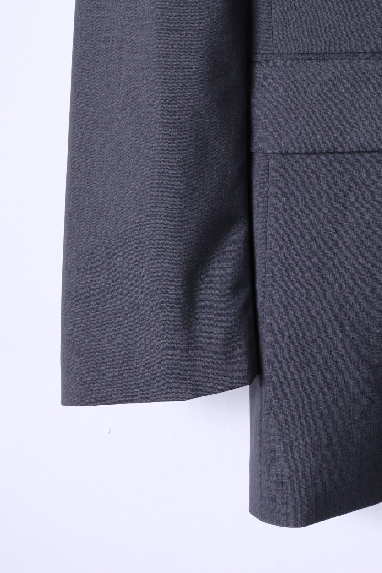 Strellson Of Switzerland Mens 110 XL Blazer Grey Wool PKZ Cerruti 1881 Jacket - Image 3