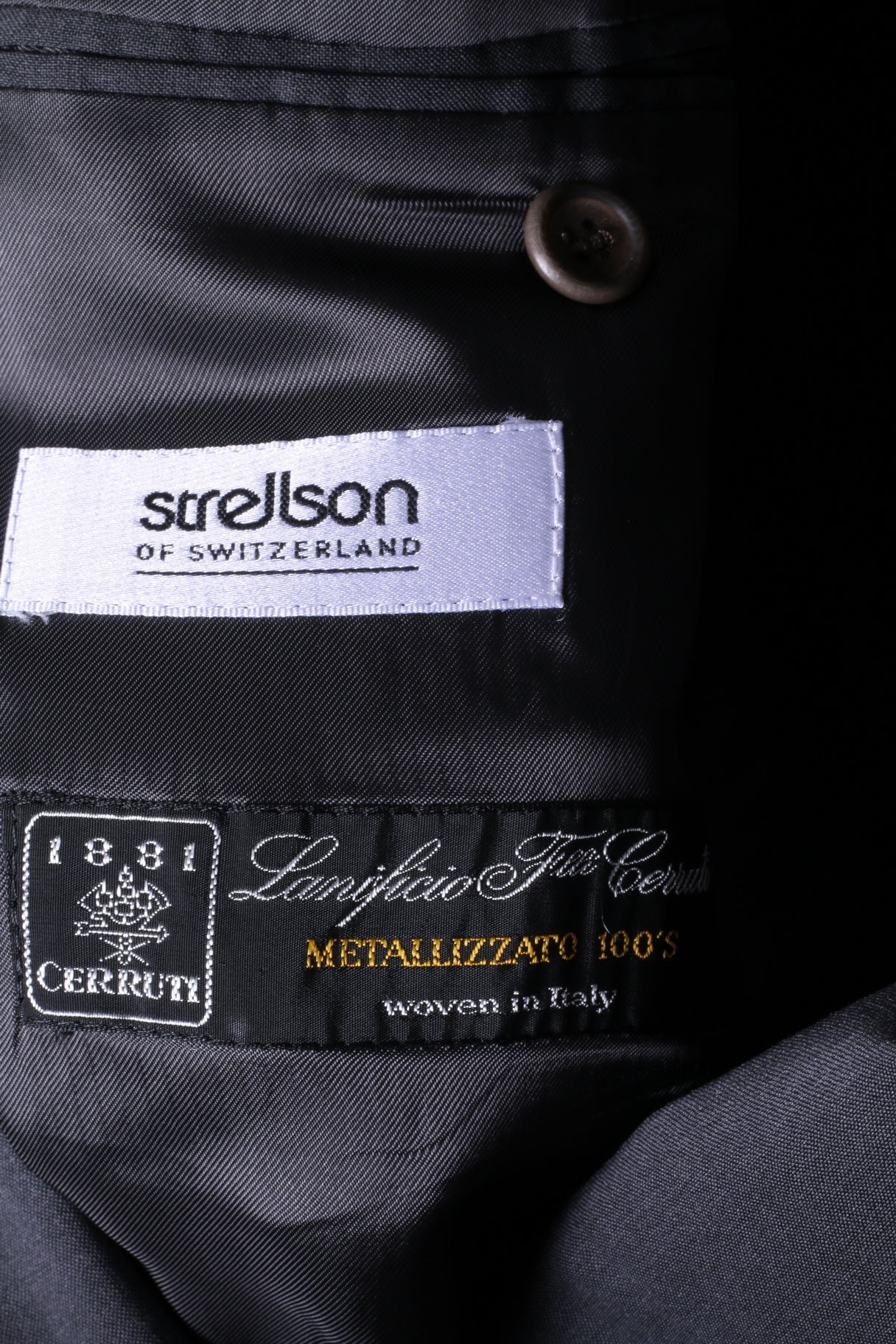 Strellson Of Switzerland Mens 110 XL Blazer Grey Wool PKZ Cerruti 1881 Jacket - Image 4