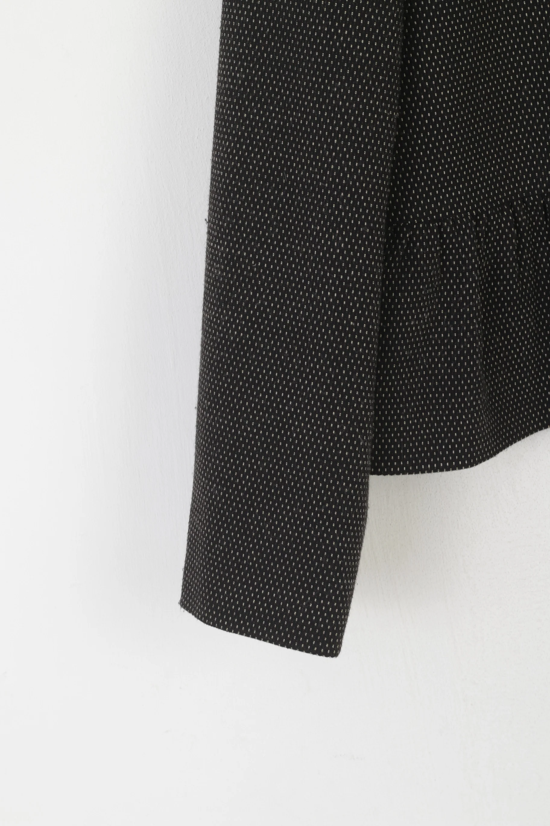 Paul Separates London Women 12 40 Blazer Black Vintage Retro Cropped Jacket - Image 3