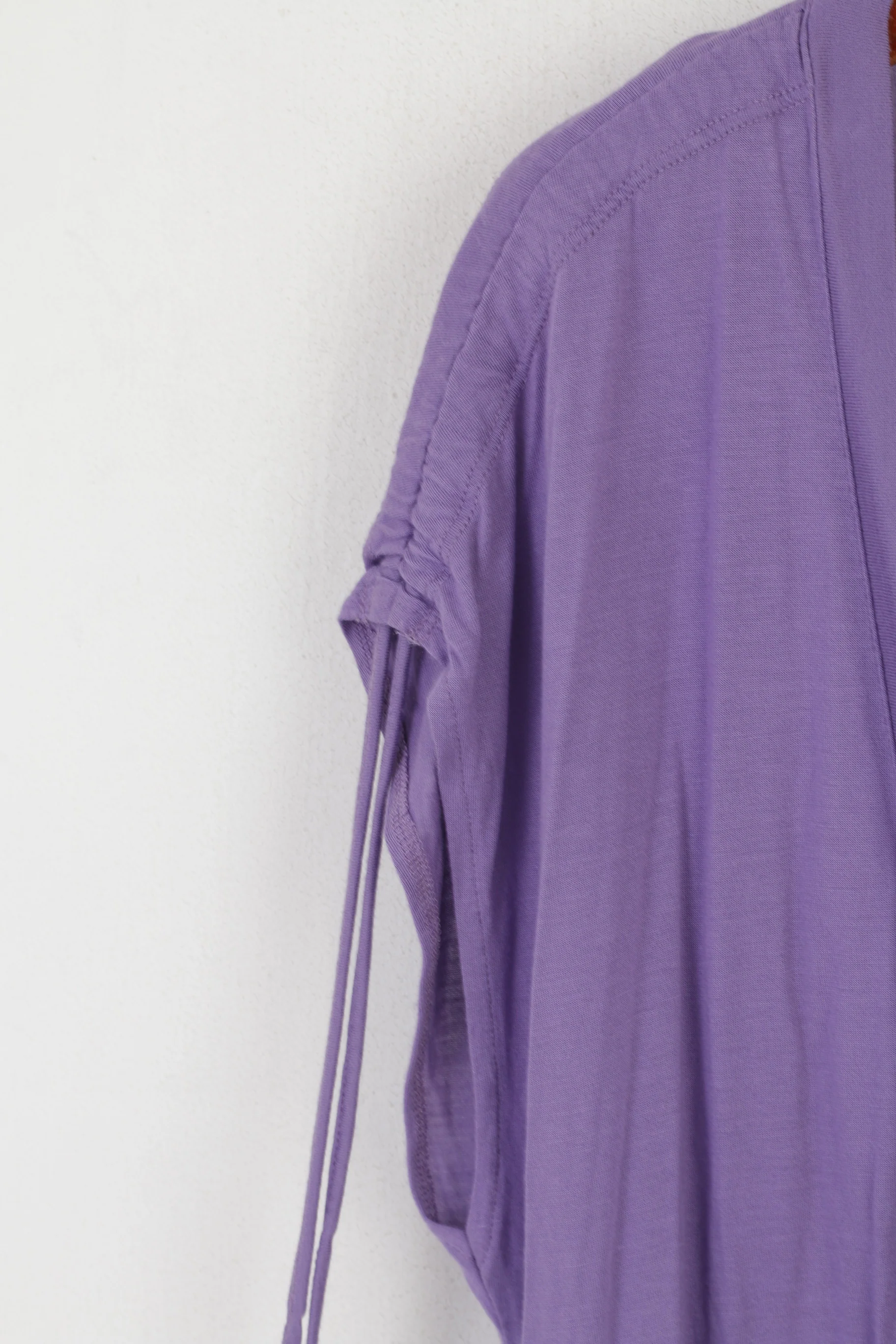 Calvin Klein Jeans Women M Shirt Purple Stretch Tunic Sleeveless Long Top - Image 4