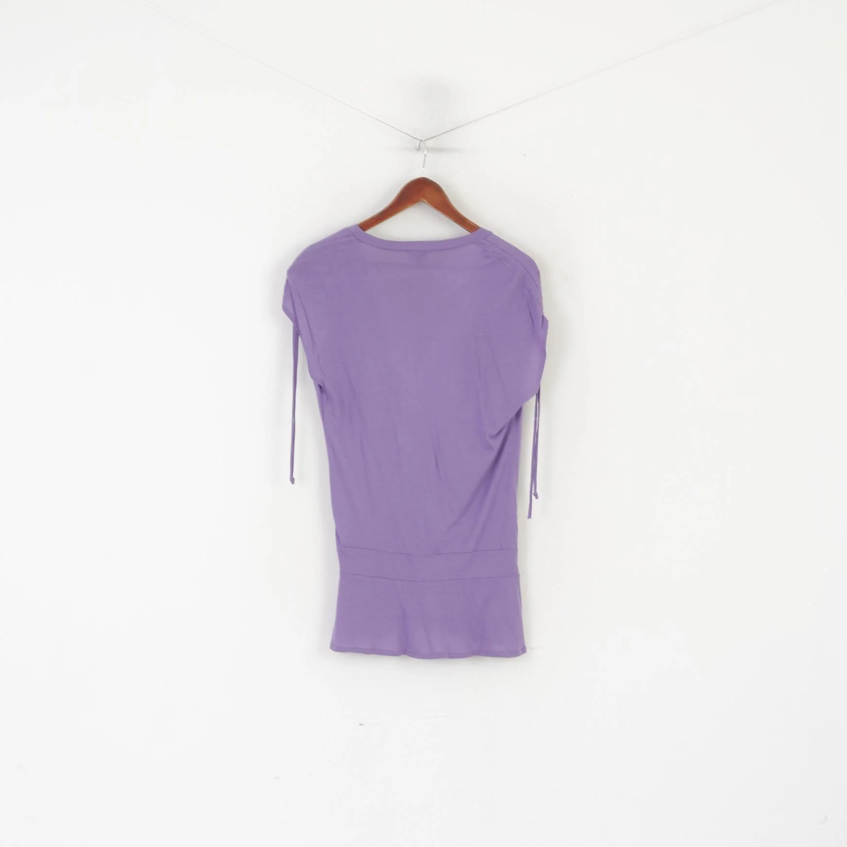 Calvin Klein Jeans Women M Shirt Purple Stretch Tunic Sleeveless Long Top - Image 6
