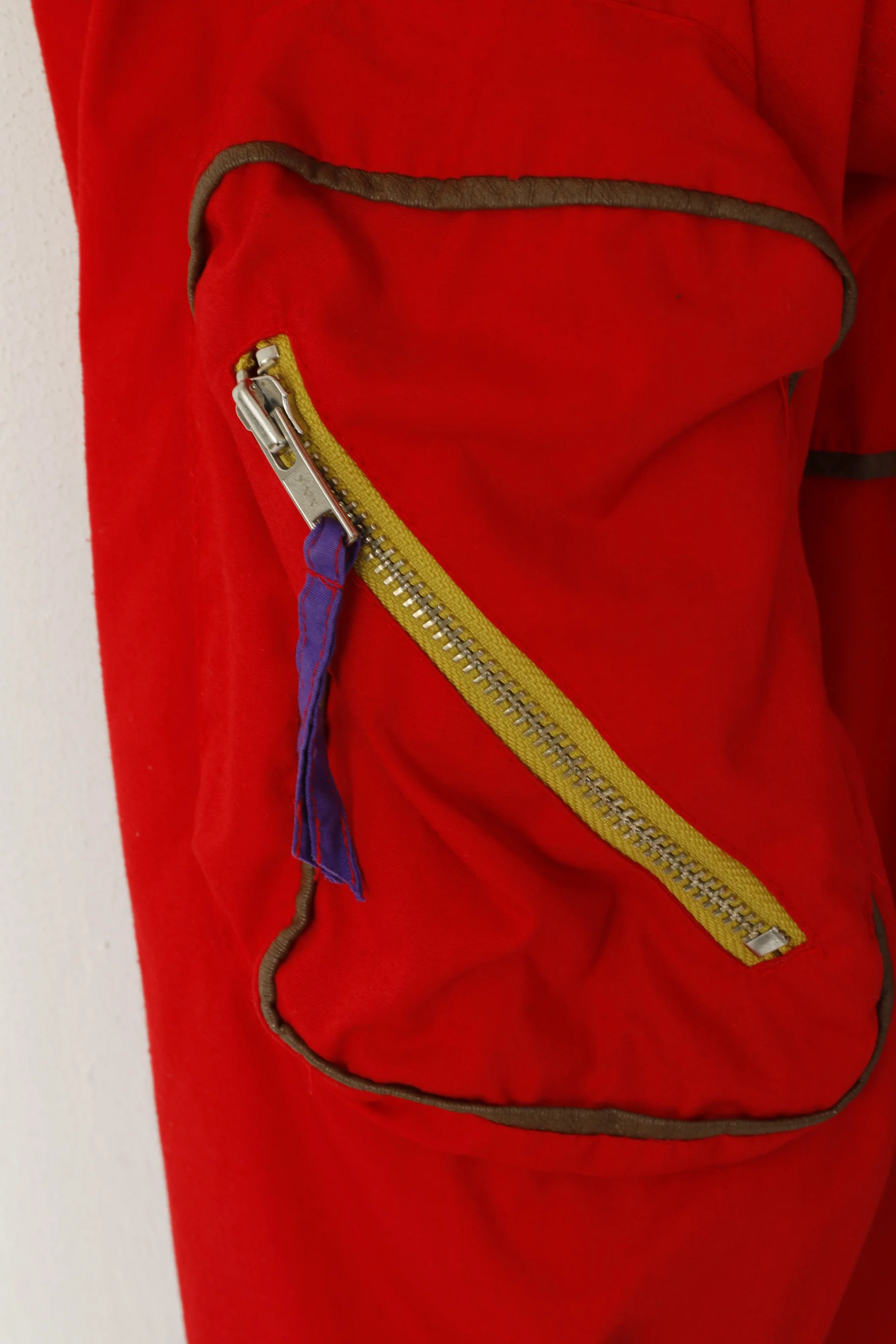 Craft Youth 164 Ski Jacket Red Snoboarding Hooded Royal Corps Vintage Top - Image 5