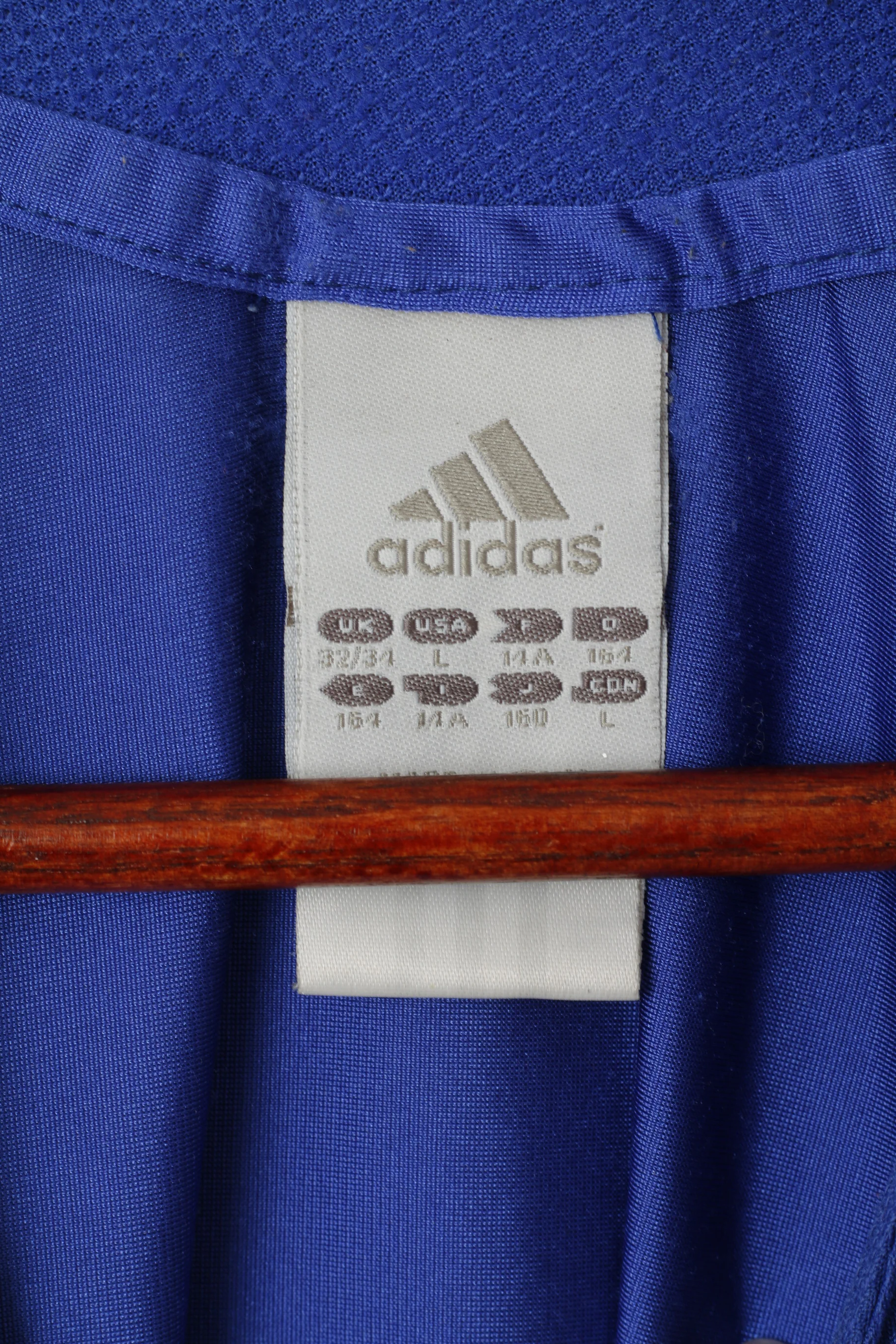 Adidas Boys 14 Age 164 Shirt Blue Racing Club De Strasbourg Football Jersey Top - Image 4